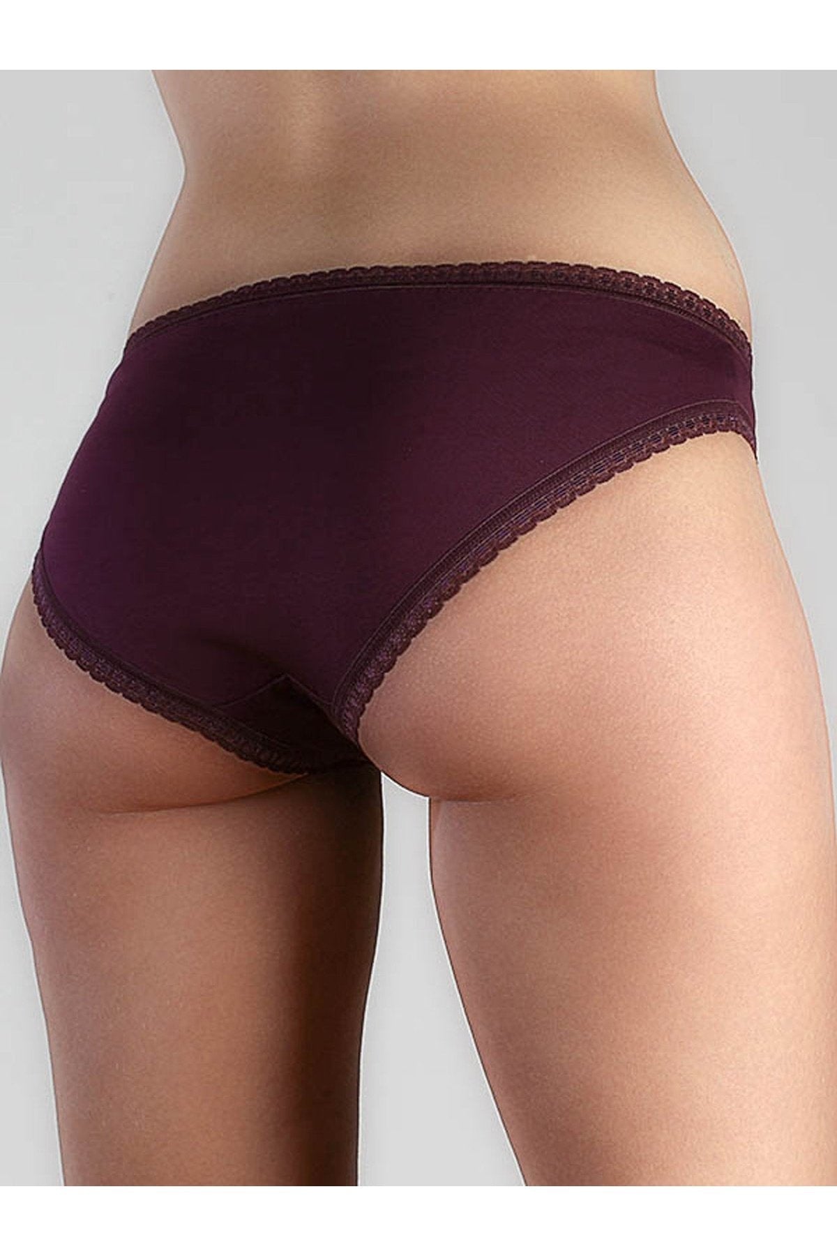1111-05 | Damen Slip - Aubergine