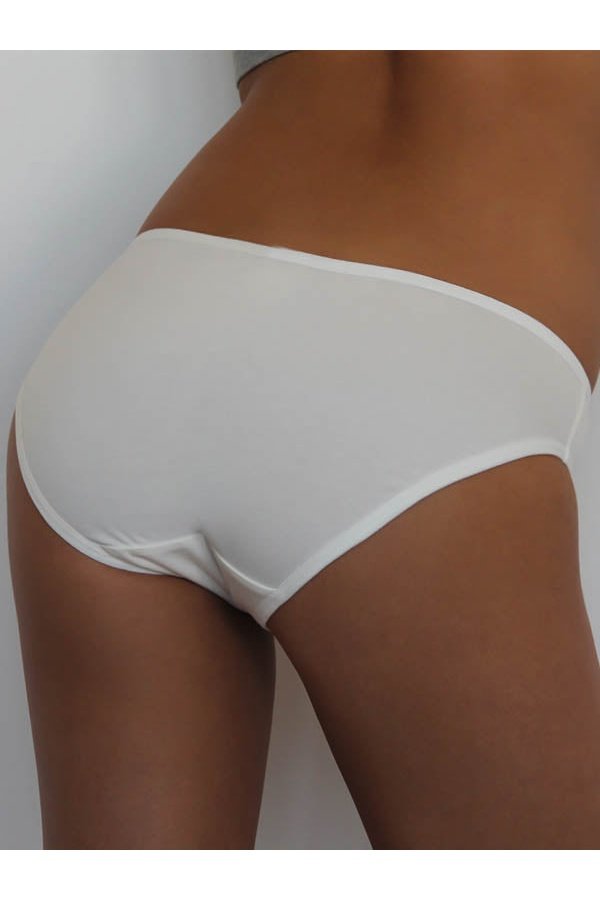 1151-02 | Damen Slip Klassische - Naturweiss