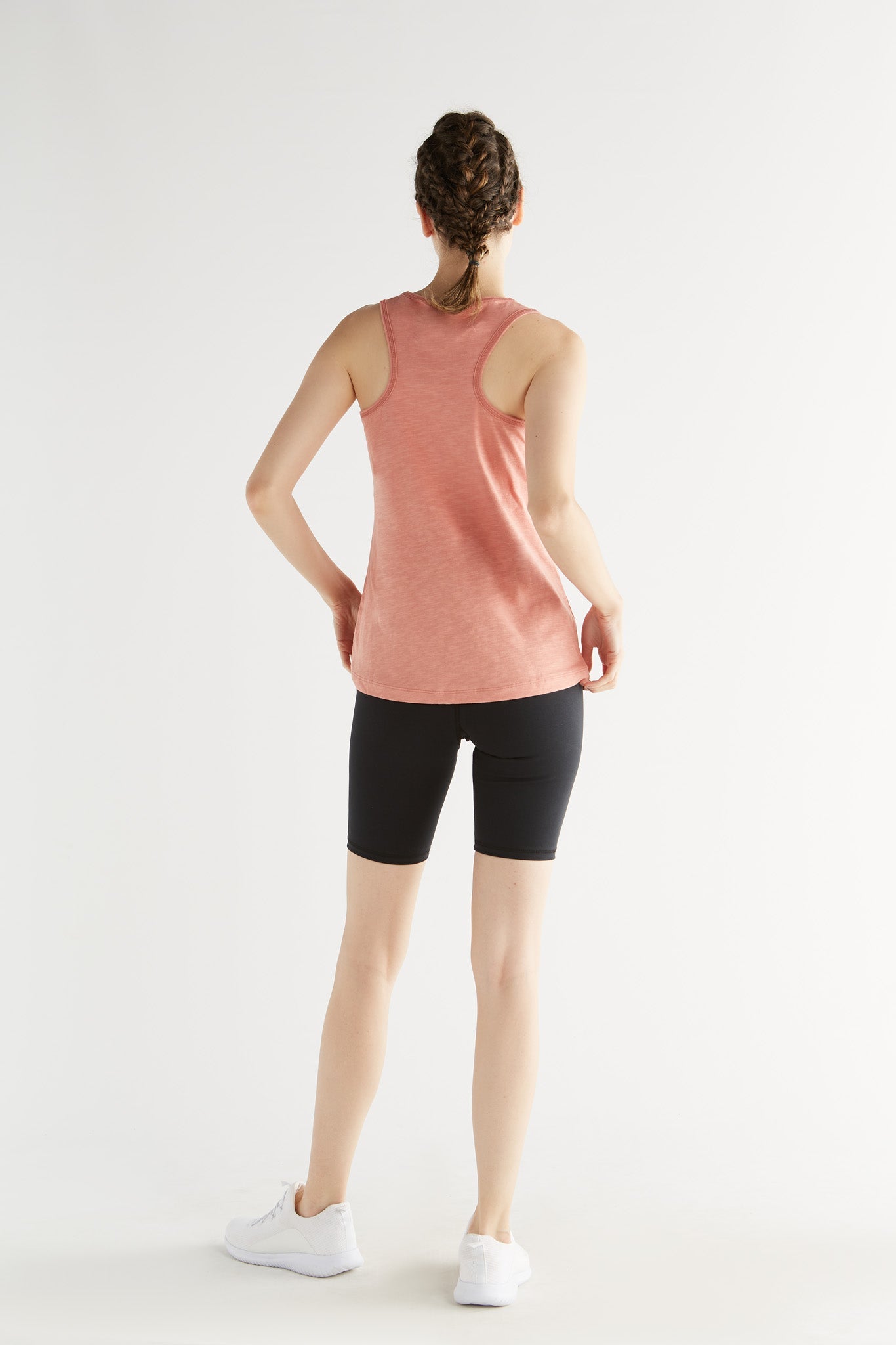 1225-053 | Damen Flamméjersey-Top - Lachsrot