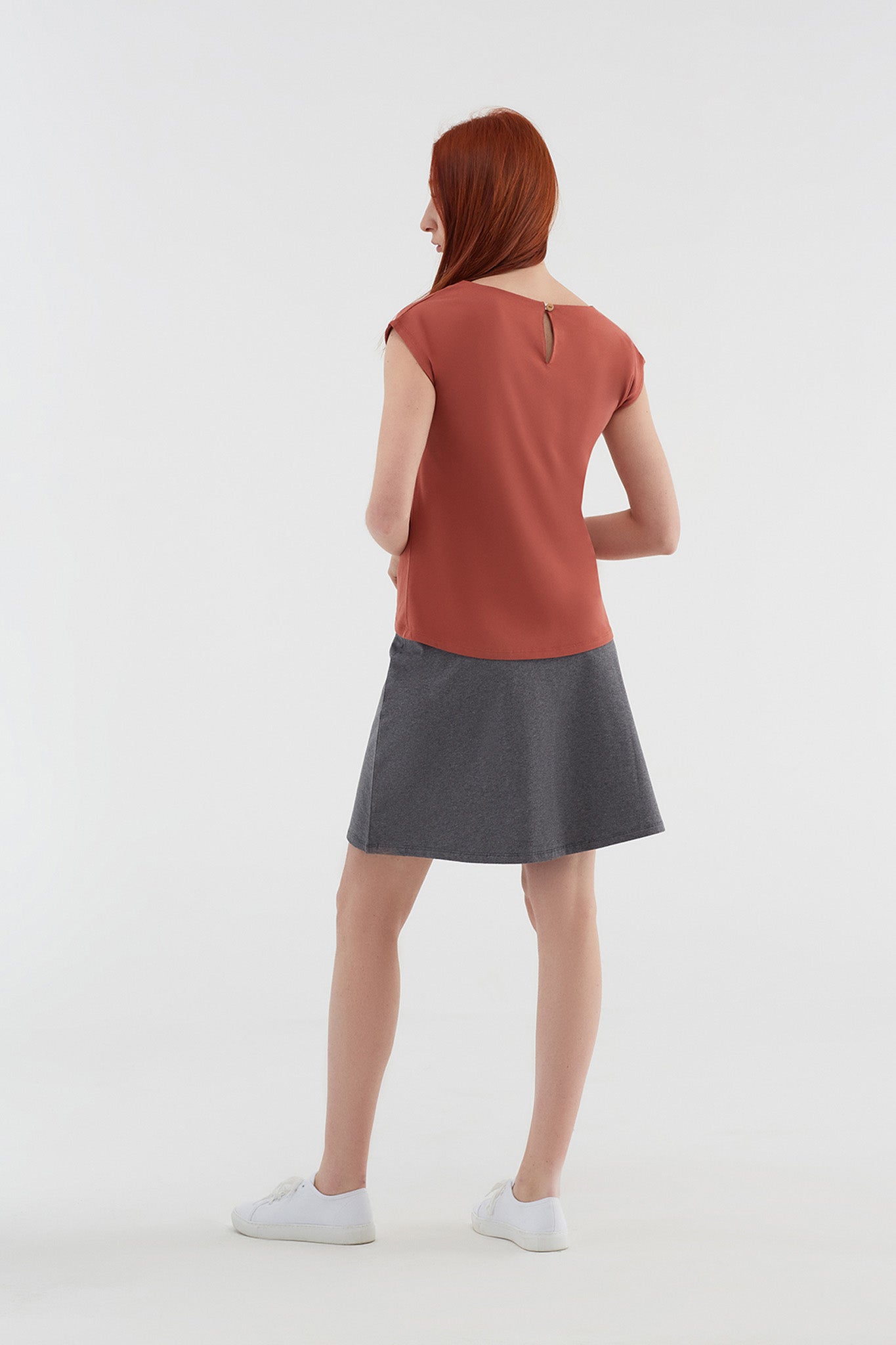 1261-04 | Damen Blusen-Shirt - Tabasco