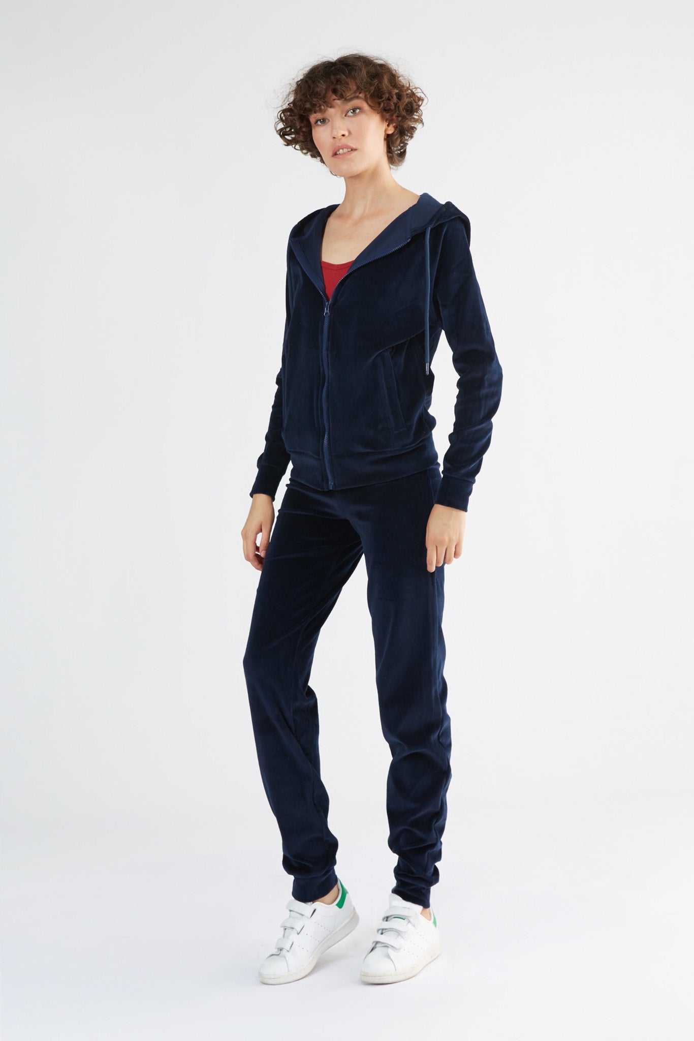 1271-02 | Damen Nickykapuzenjacke - Nachtblau