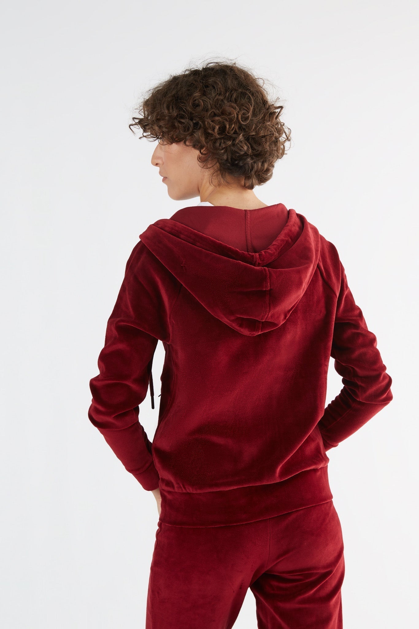 1271-03 | Damen Nickykapuzenjacke - Bordeaux