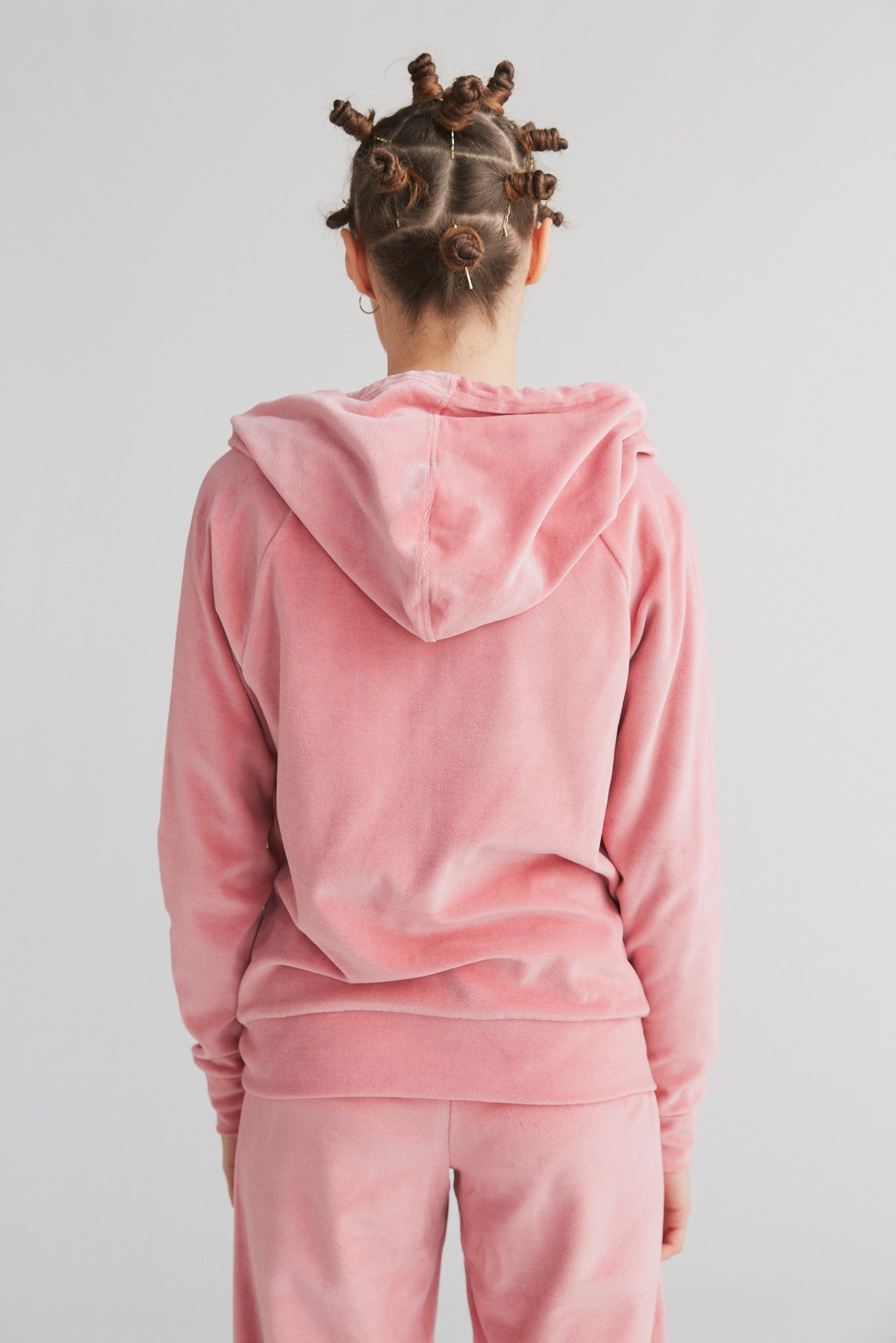 1271-042 | Damen Nickykapuzenjacke - Altrosa