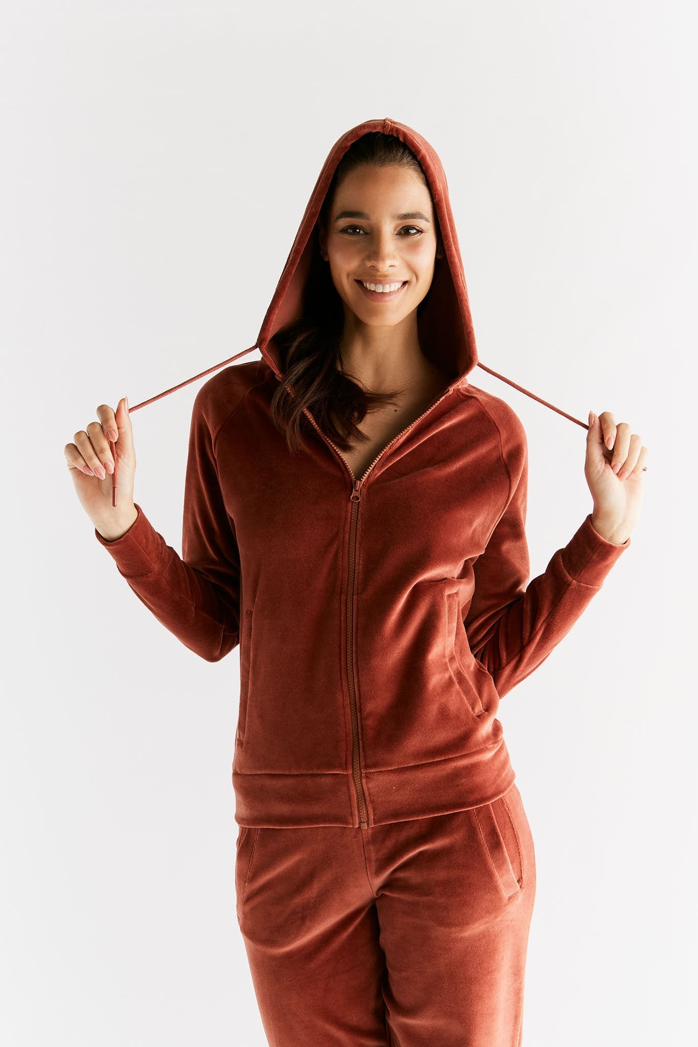 1271-043 | Damen Nickykapuzenjacke - Tabasco
