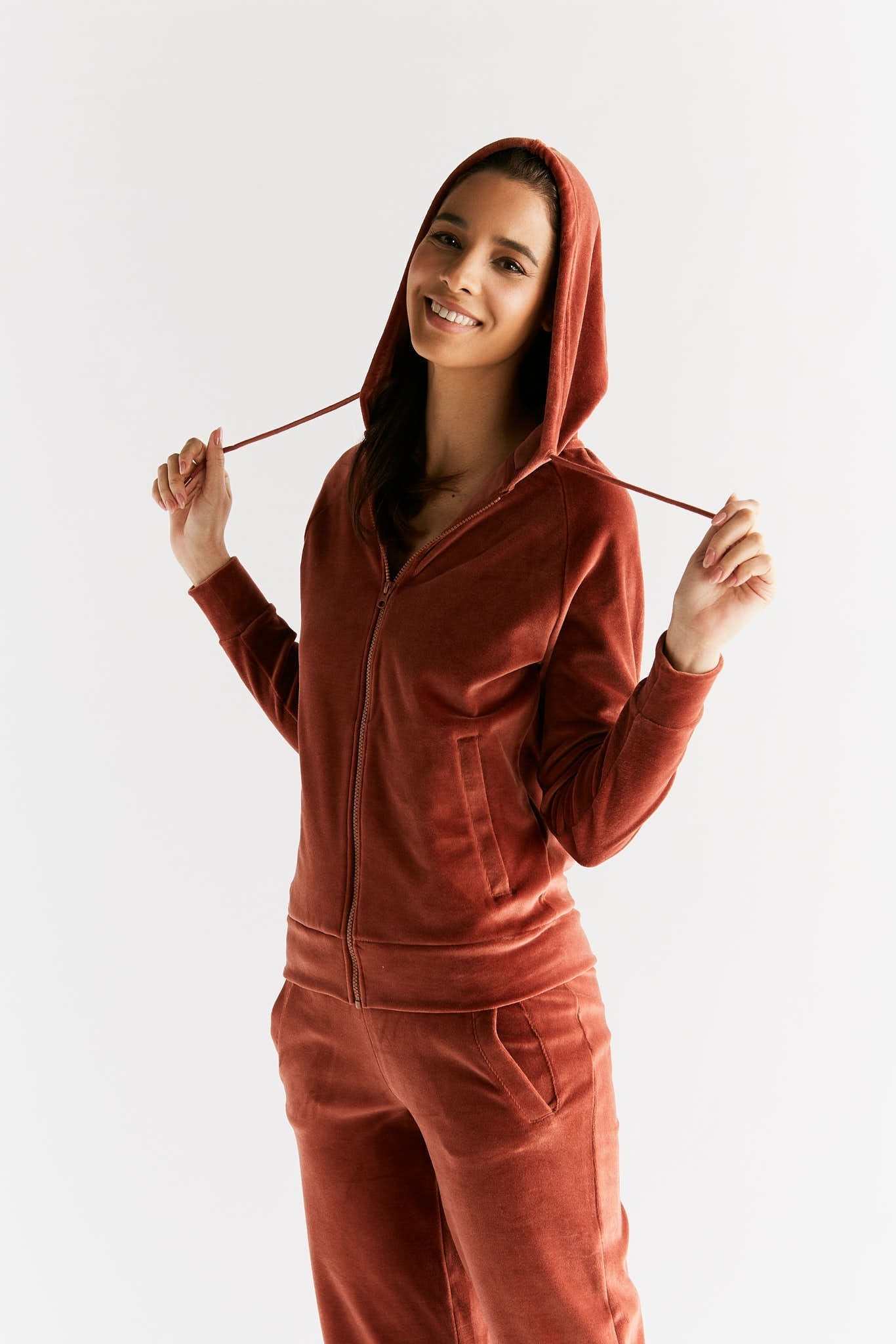 1271-043 | Damen Nickykapuzenjacke - Tabasco