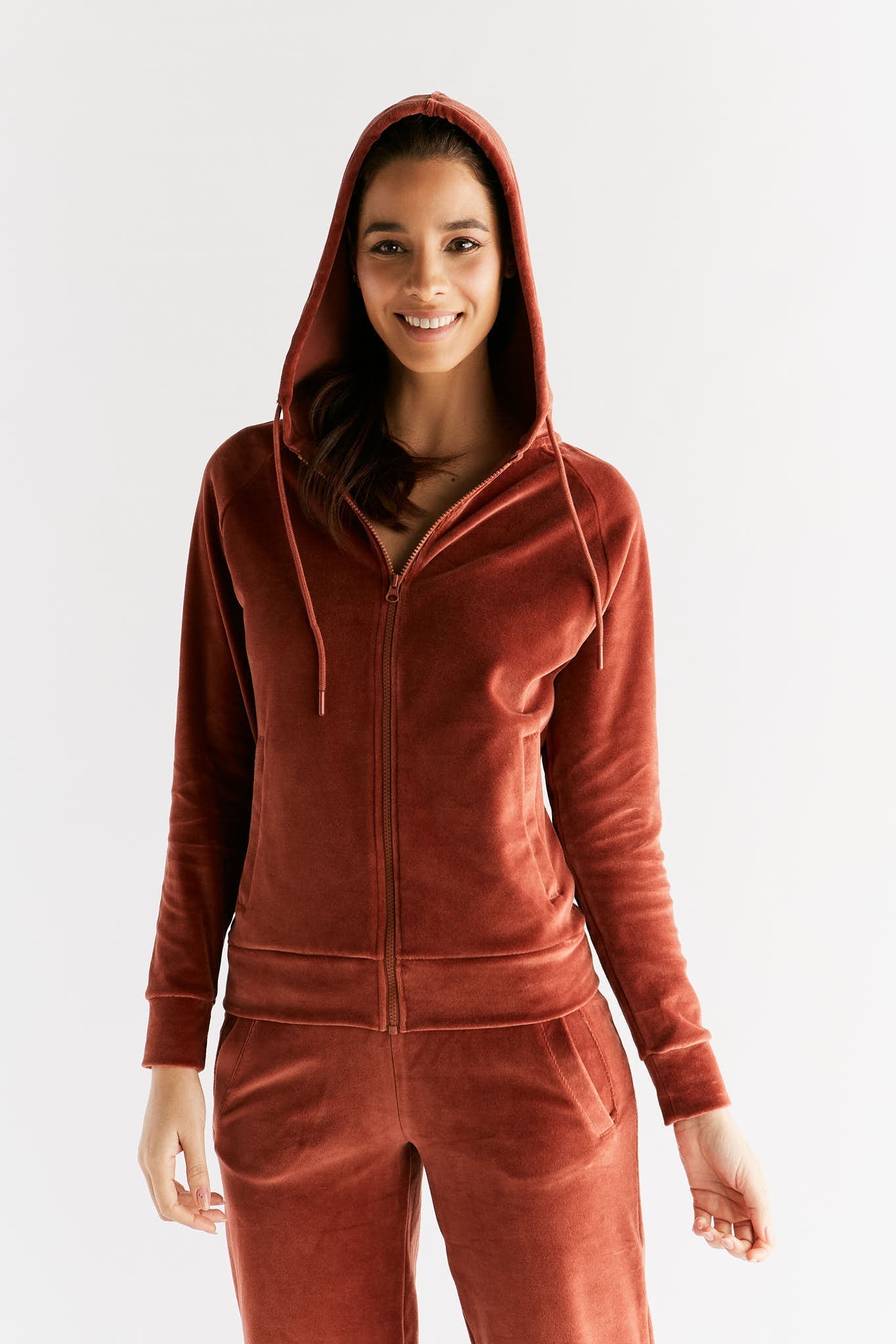 1271-043 | Damen Nickykapuzenjacke - Tabasco