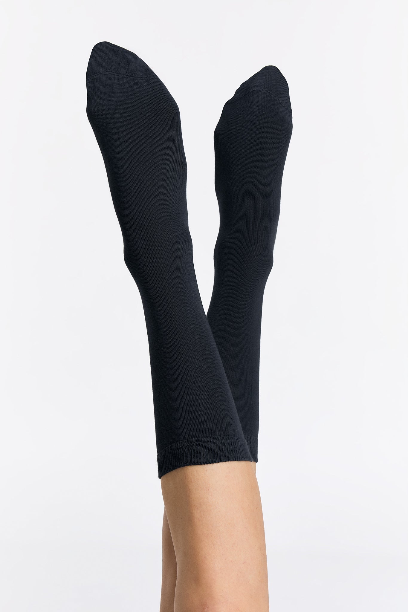 1301 | Unisex Socken - Schwarz (6er Pack)