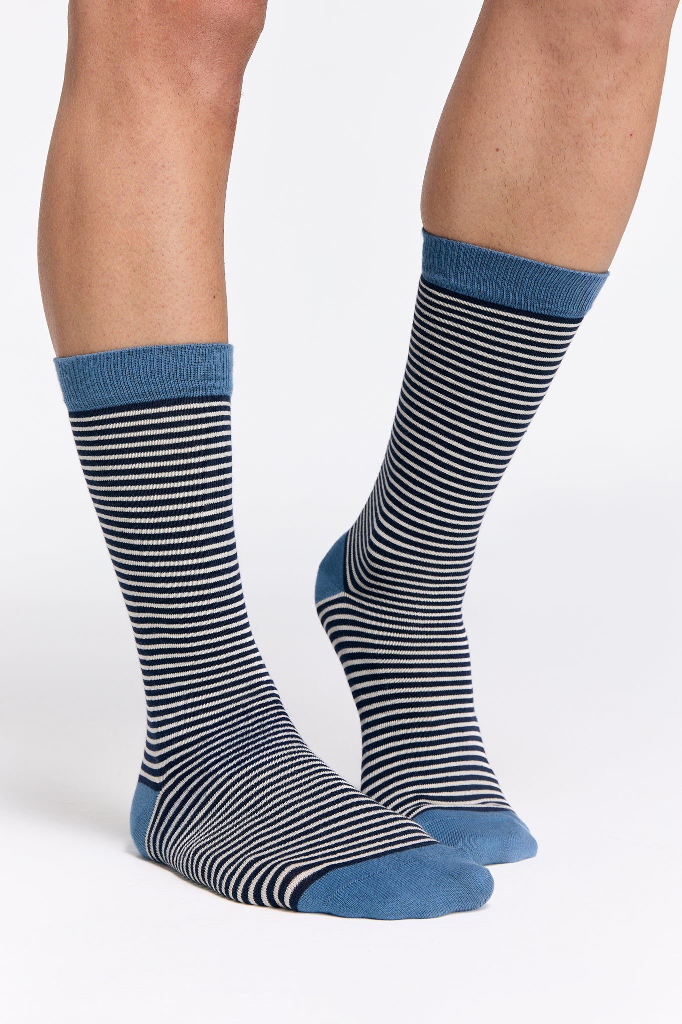 1308 | Unisex Socken - Indigo-Natur-Denim
