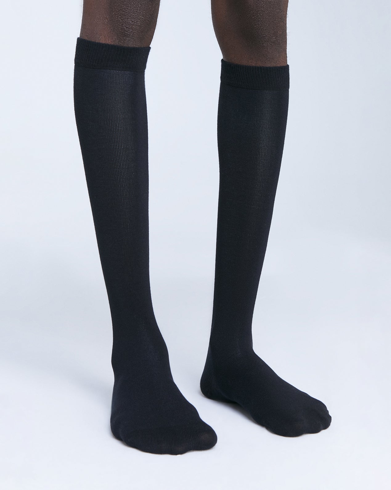 1361 | Unisex Kniestrümpfe - Schwarz