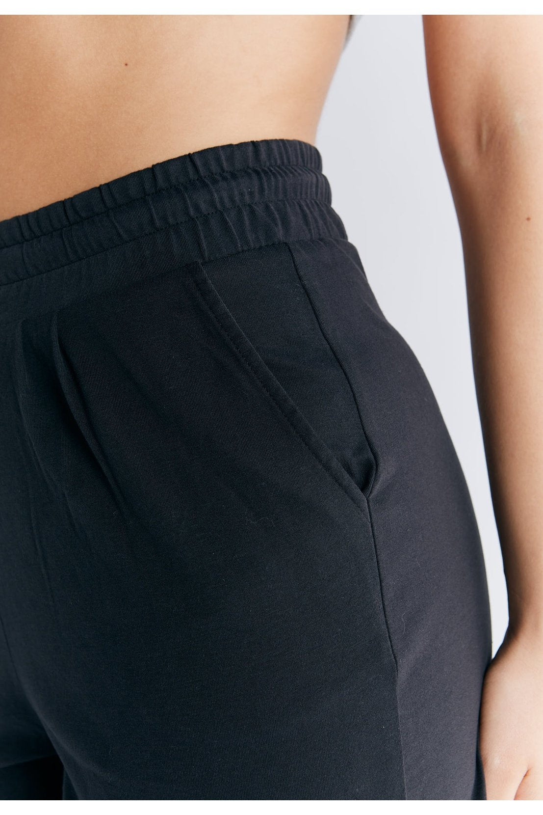 1440-021 | Pyjama-Shorts - Schwarz