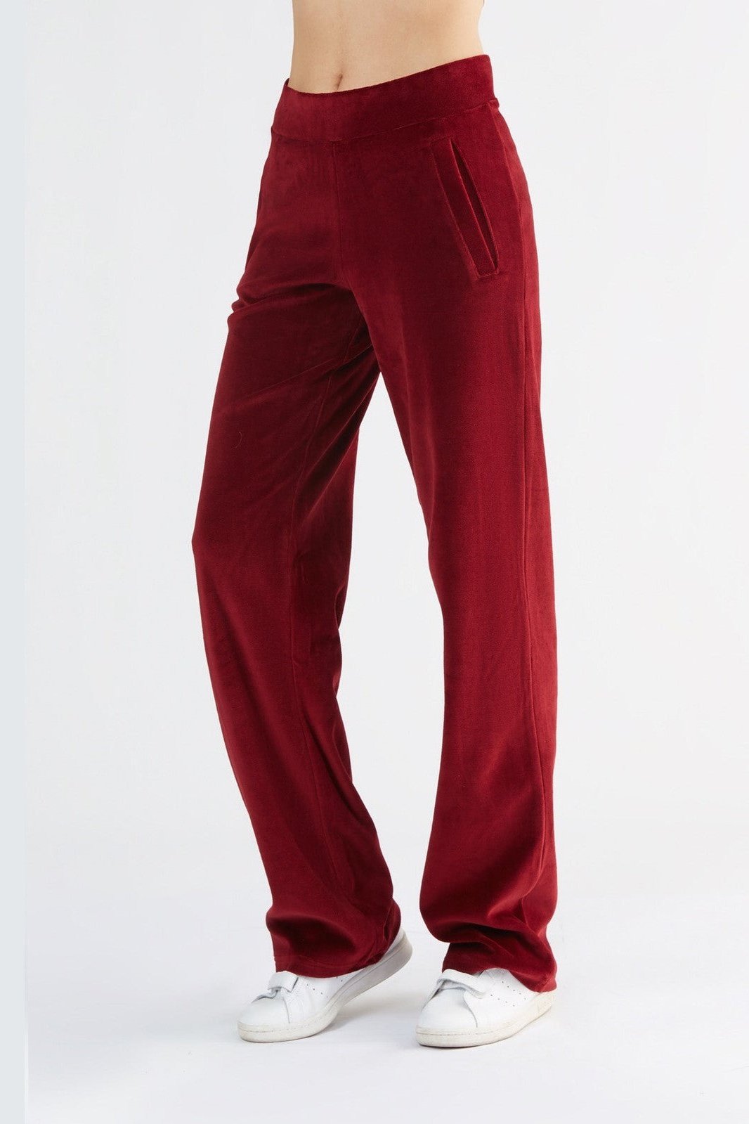 1464-03 | Damen Nickyhose gerades Bein - Bordeaux