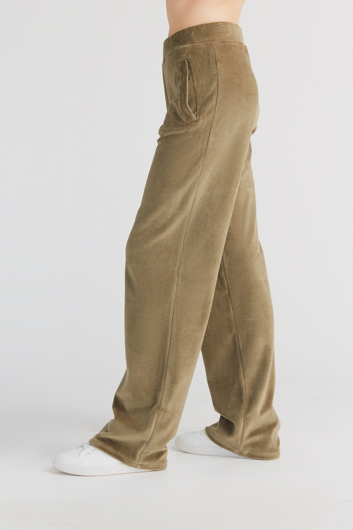 1464-041 | Damen Nickyhose gerades Bein - Oliv