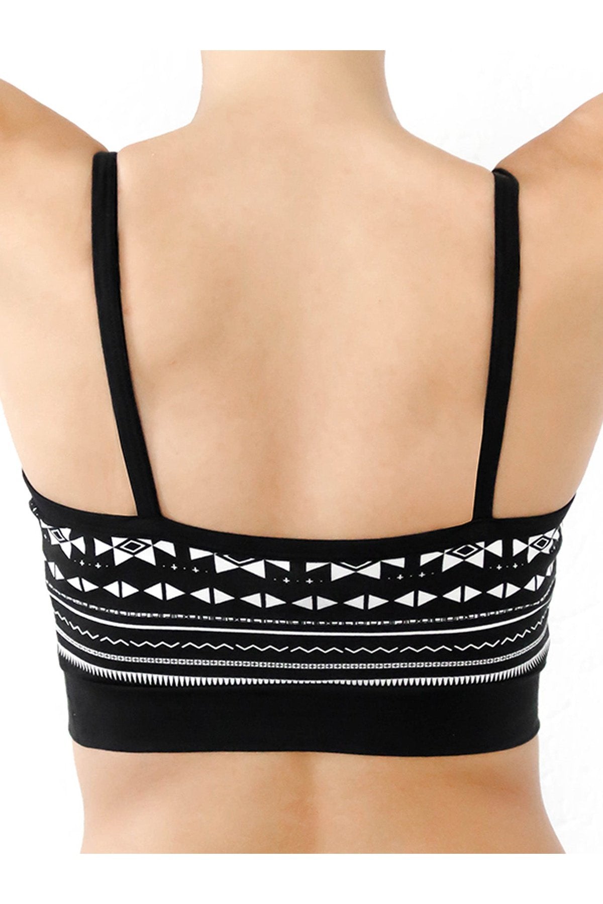 1511-06 | Damen Bustier - Schwarz-Weiss