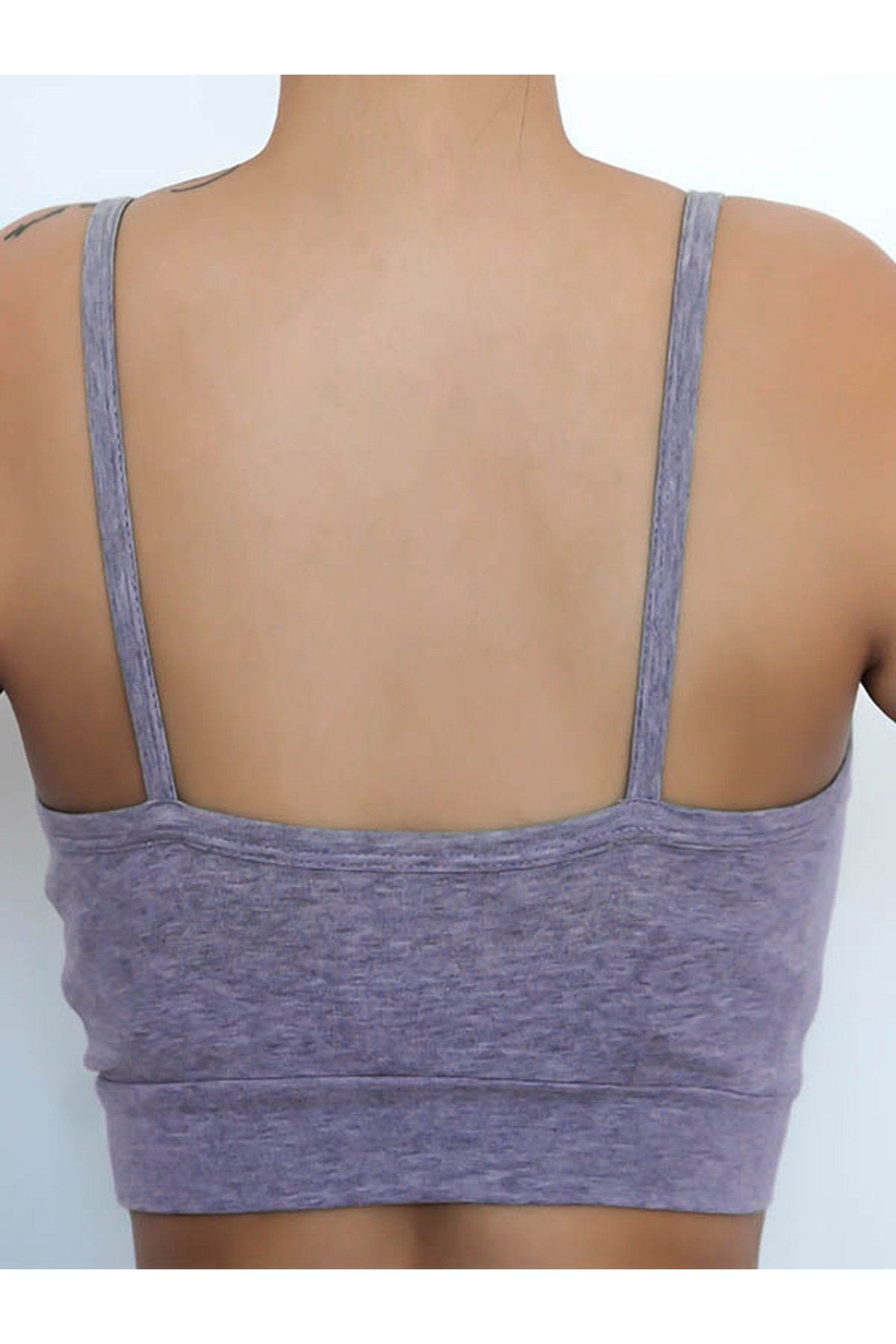 1511-09 | Damen Bustier - Lila-Melange