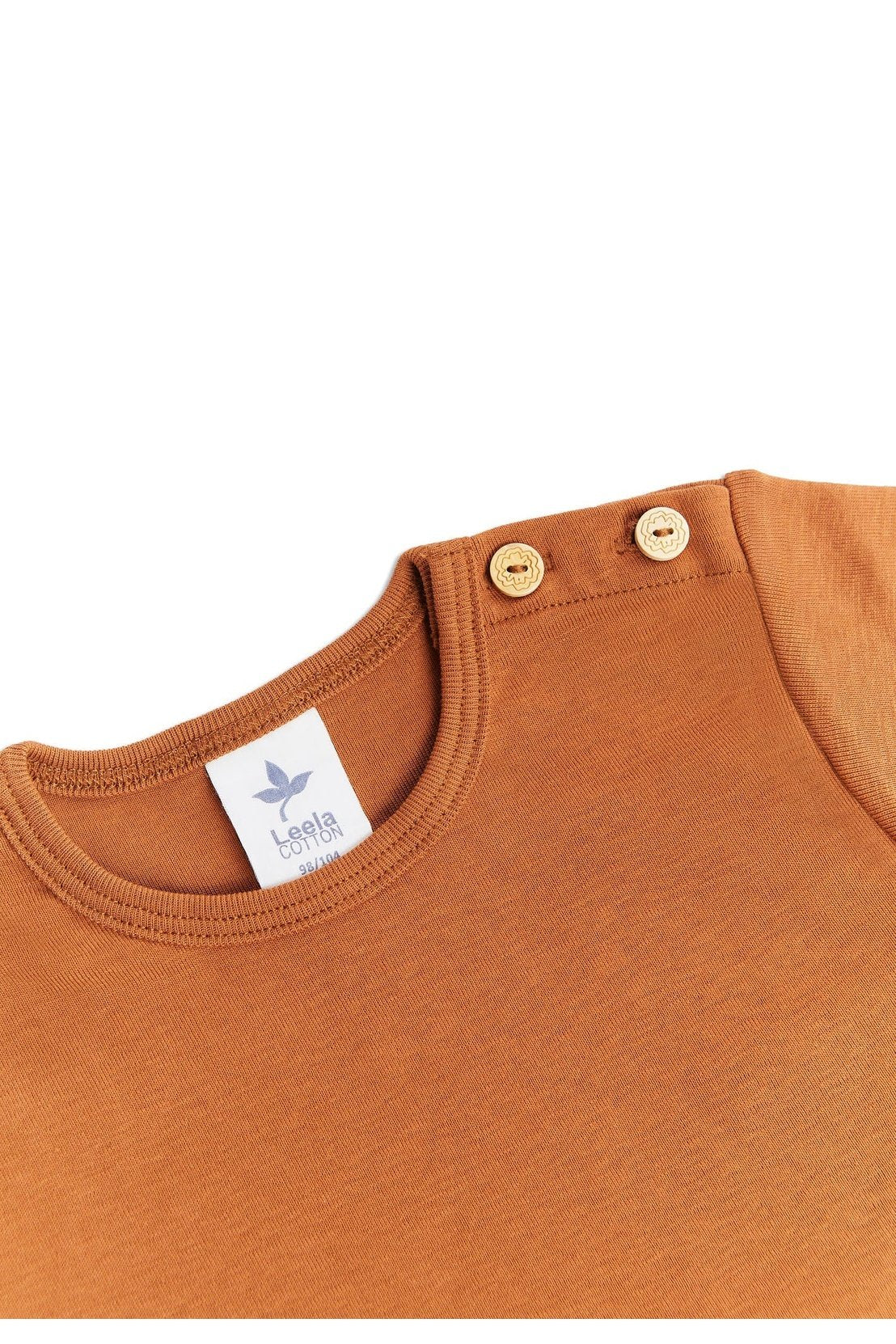 2010 MK | Basic Kurzarmshirt - Mokka