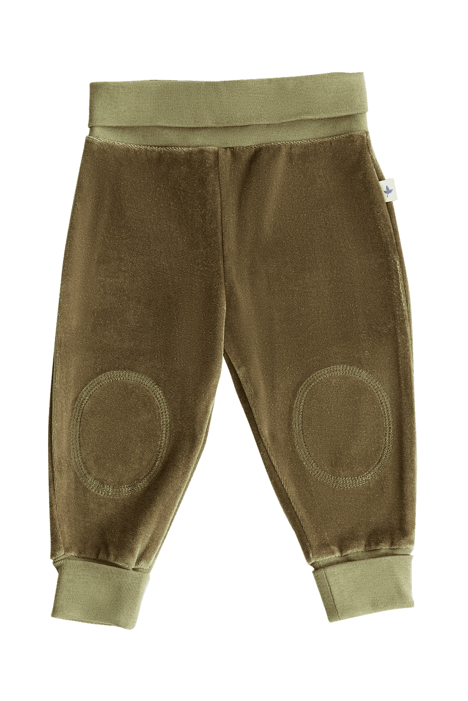 2057 OL | Baby Nickyhose breiter Bund - Olivgrün