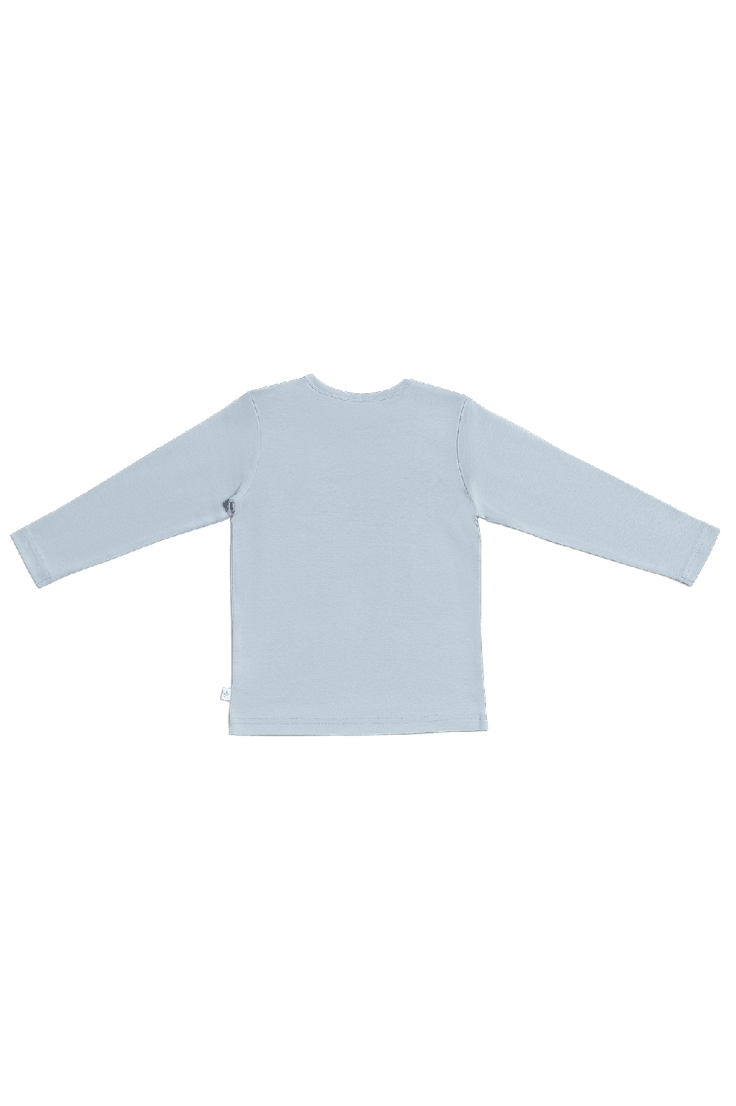 2063 | Kinder Basic Langarmshirt - Hellgrau