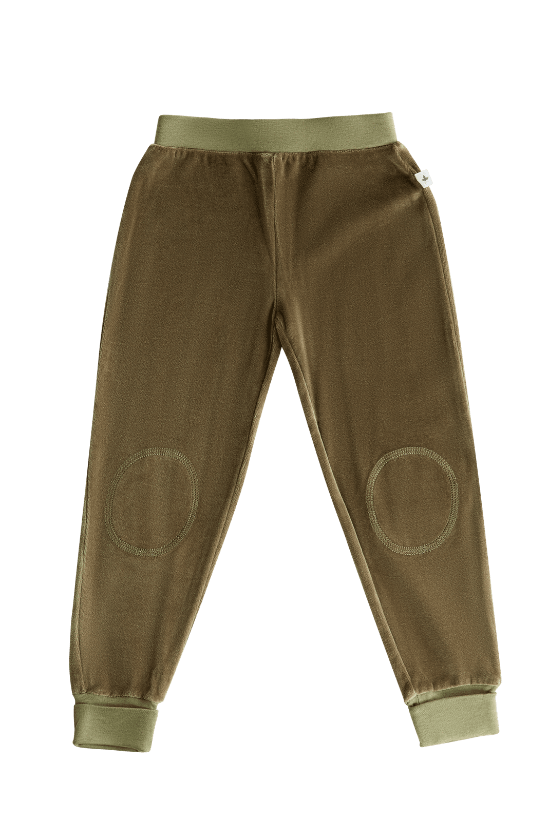 2157 OL | Kinder Nickyhose schmaler Bund - Olivgrün