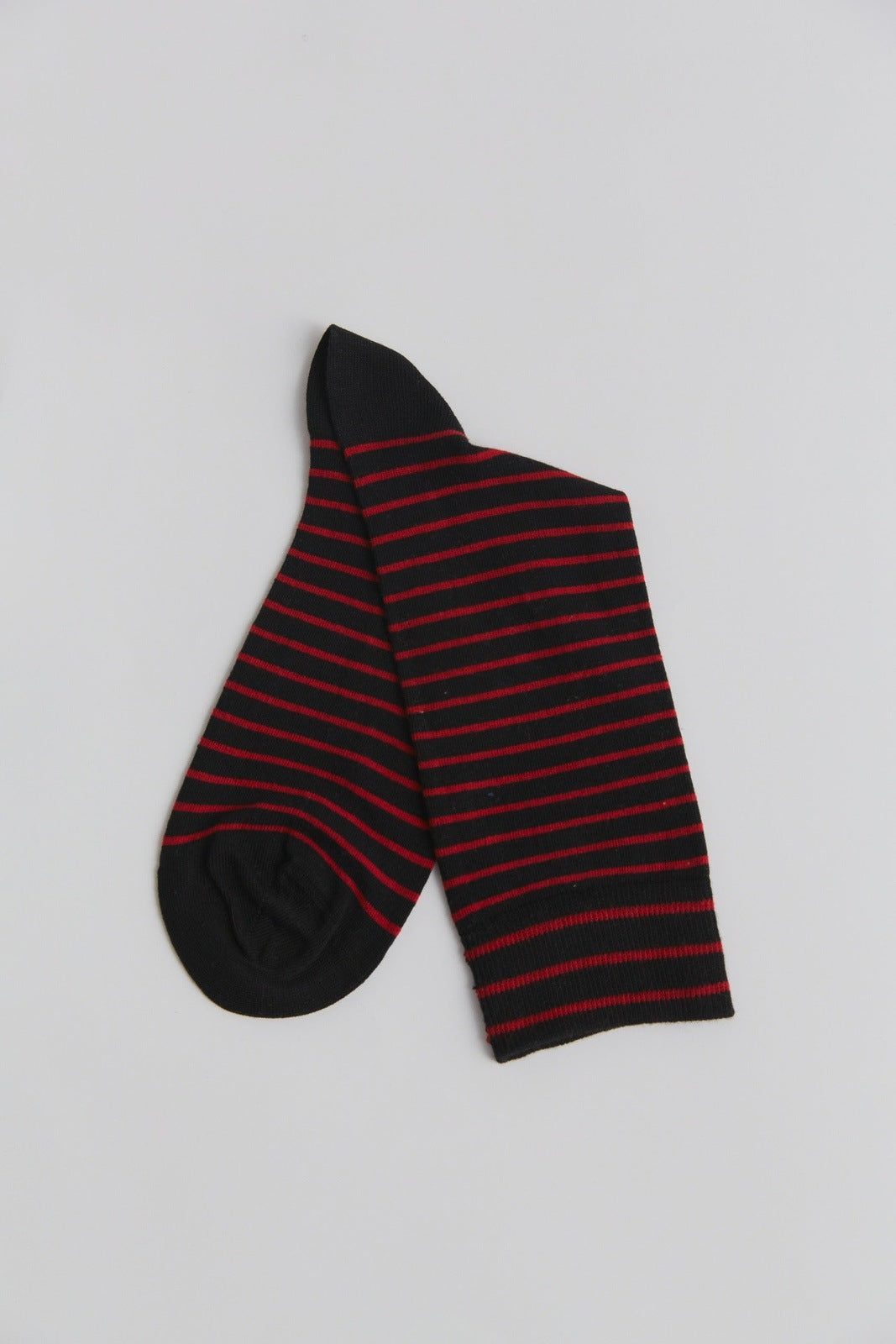 2309 | Strümpfe - Schwarz/Kirschrot