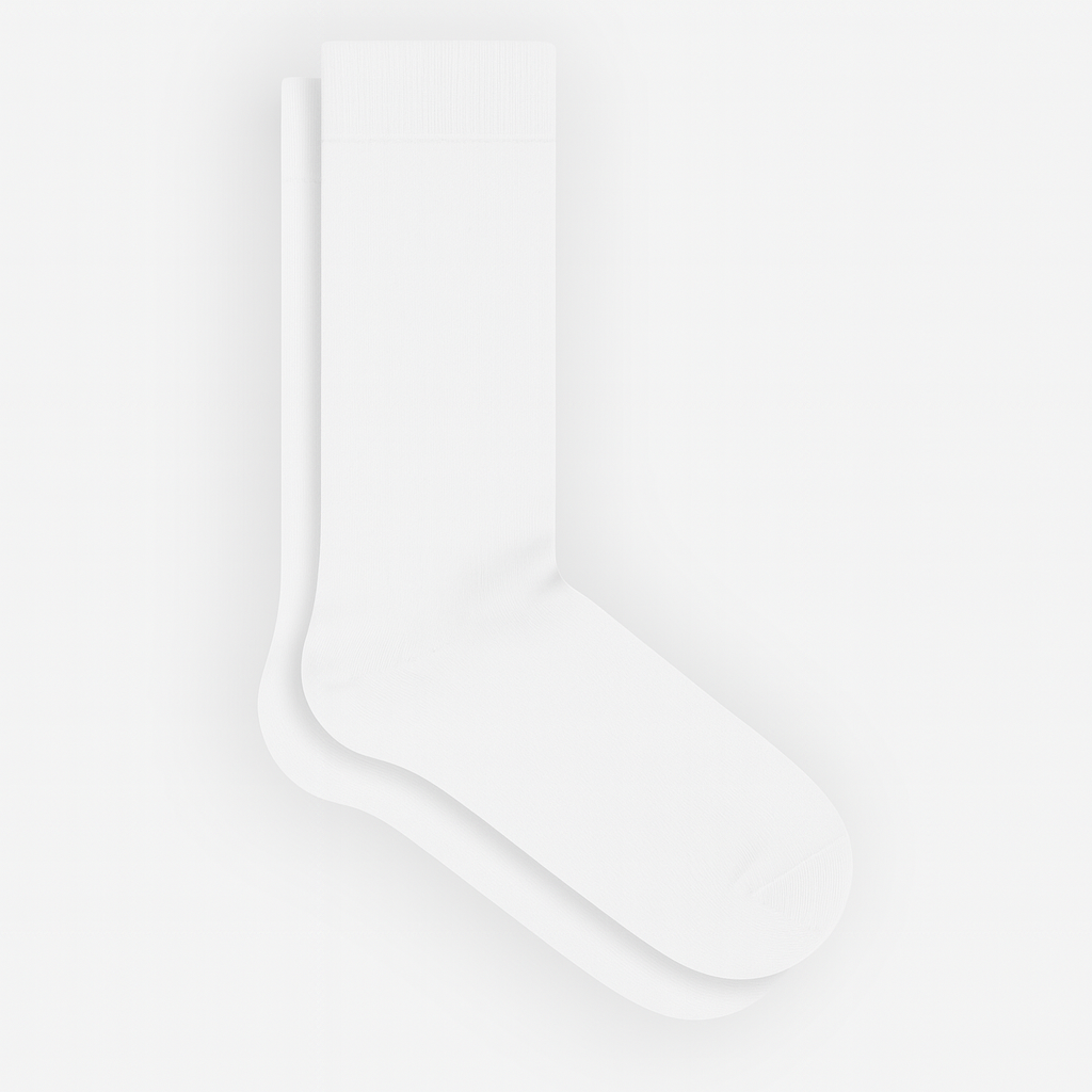 2326 | Strümpfe - Naturweiss (6er Pack)