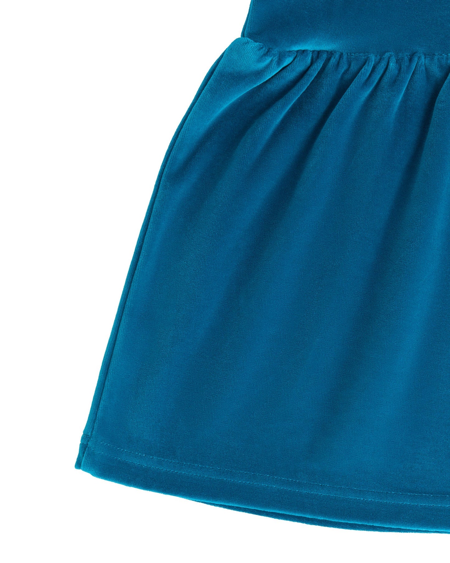 2625 OB | Kinder Ärmelloses Nickykleid - Ozeanblau