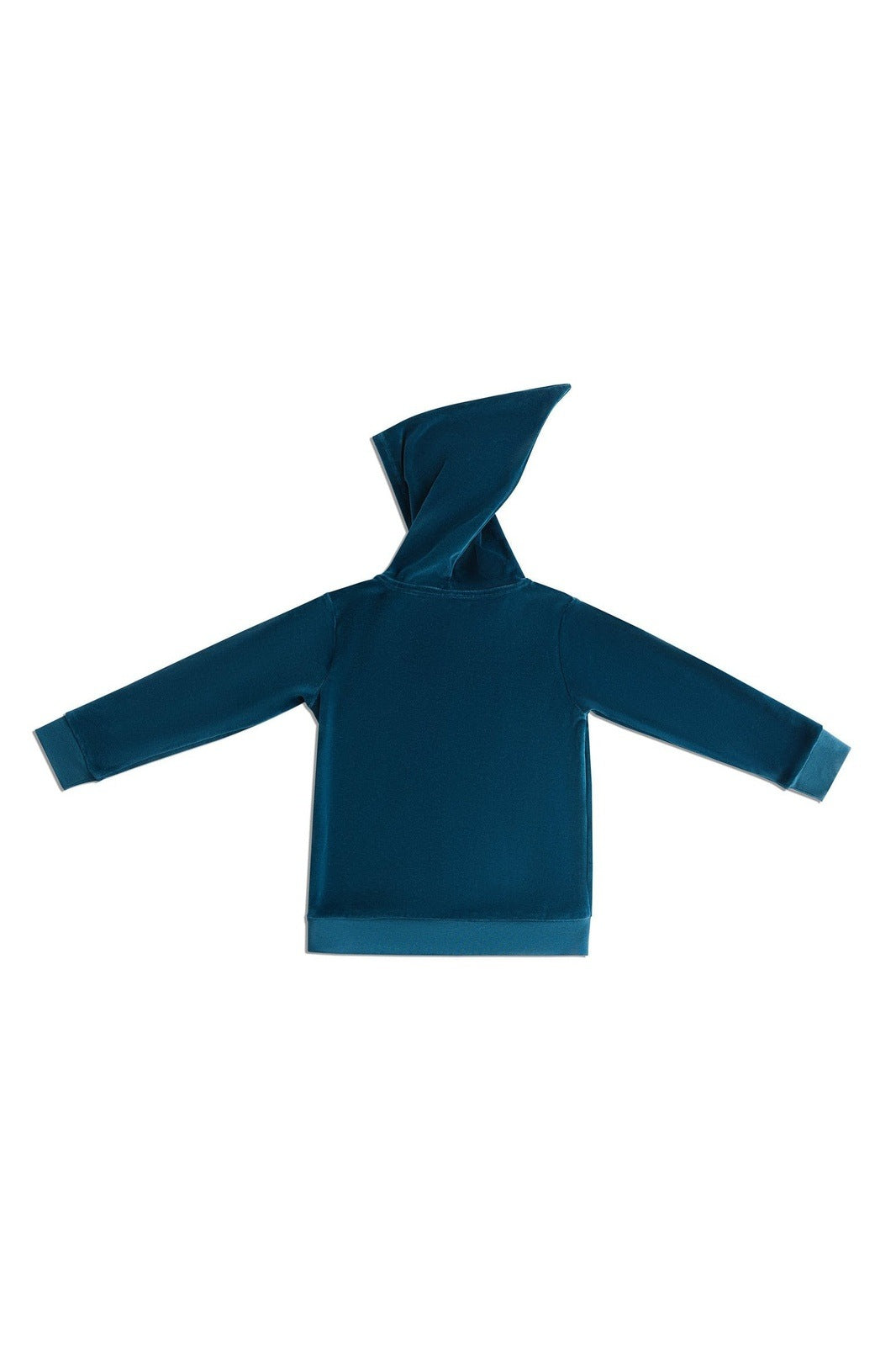 2694 DB | Kinder Kapuzenjacke mit Zipfelkapuze - Donaublau