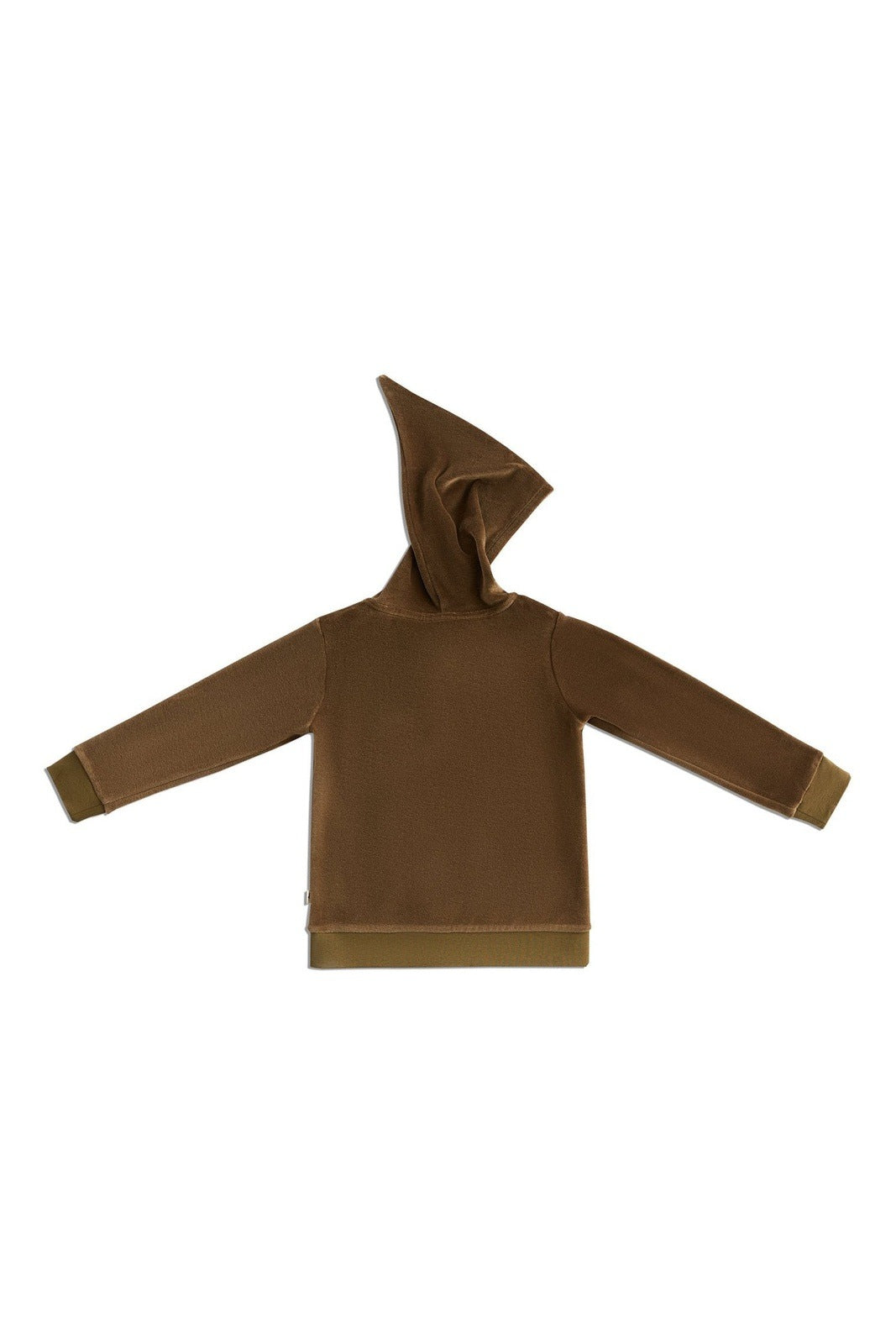 2694 OL | Kinder Kapuzenjacke mit Zipfelkapuze - Oliv