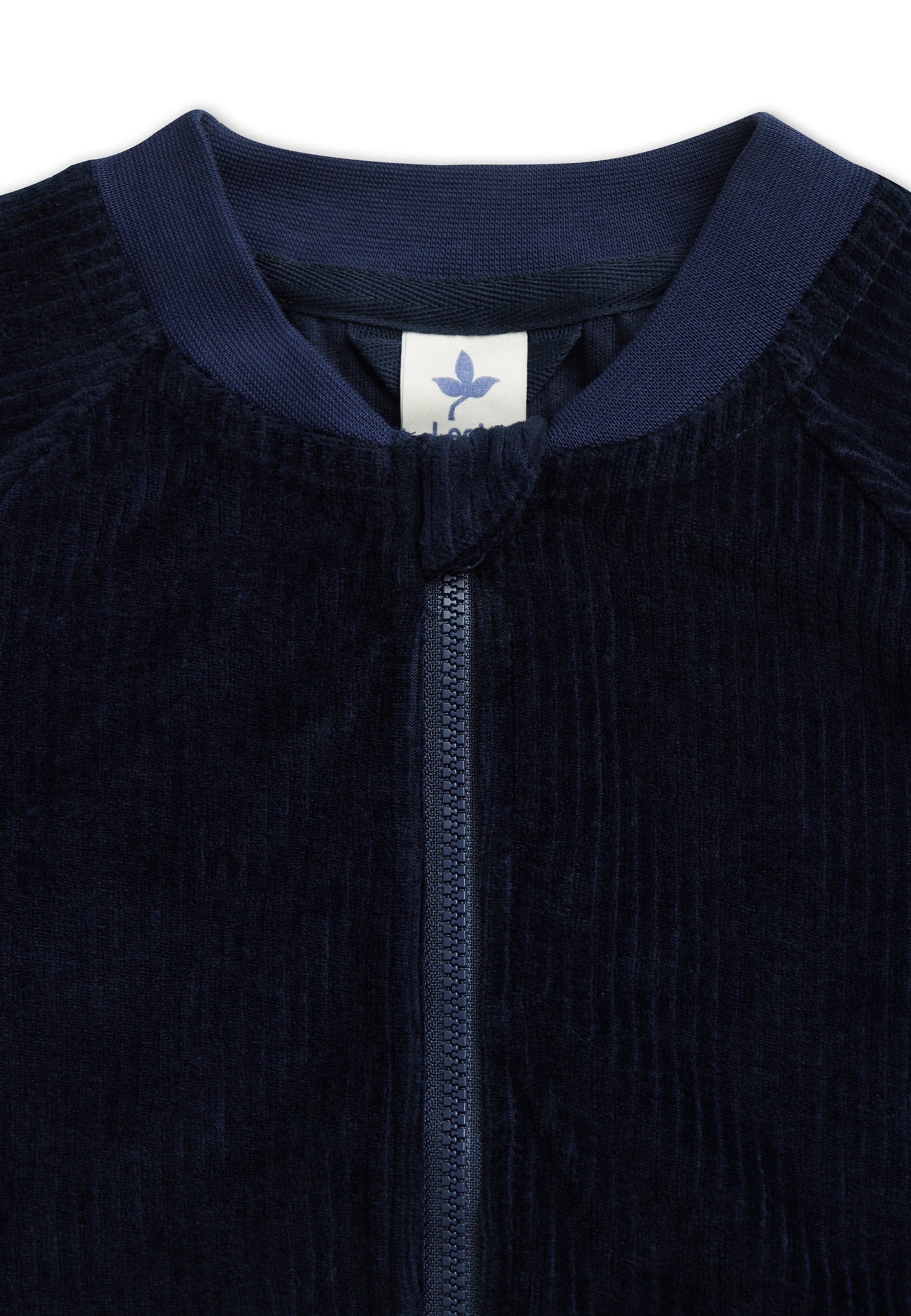 2696 AB | Cord Baseballjacke- Nachtblau