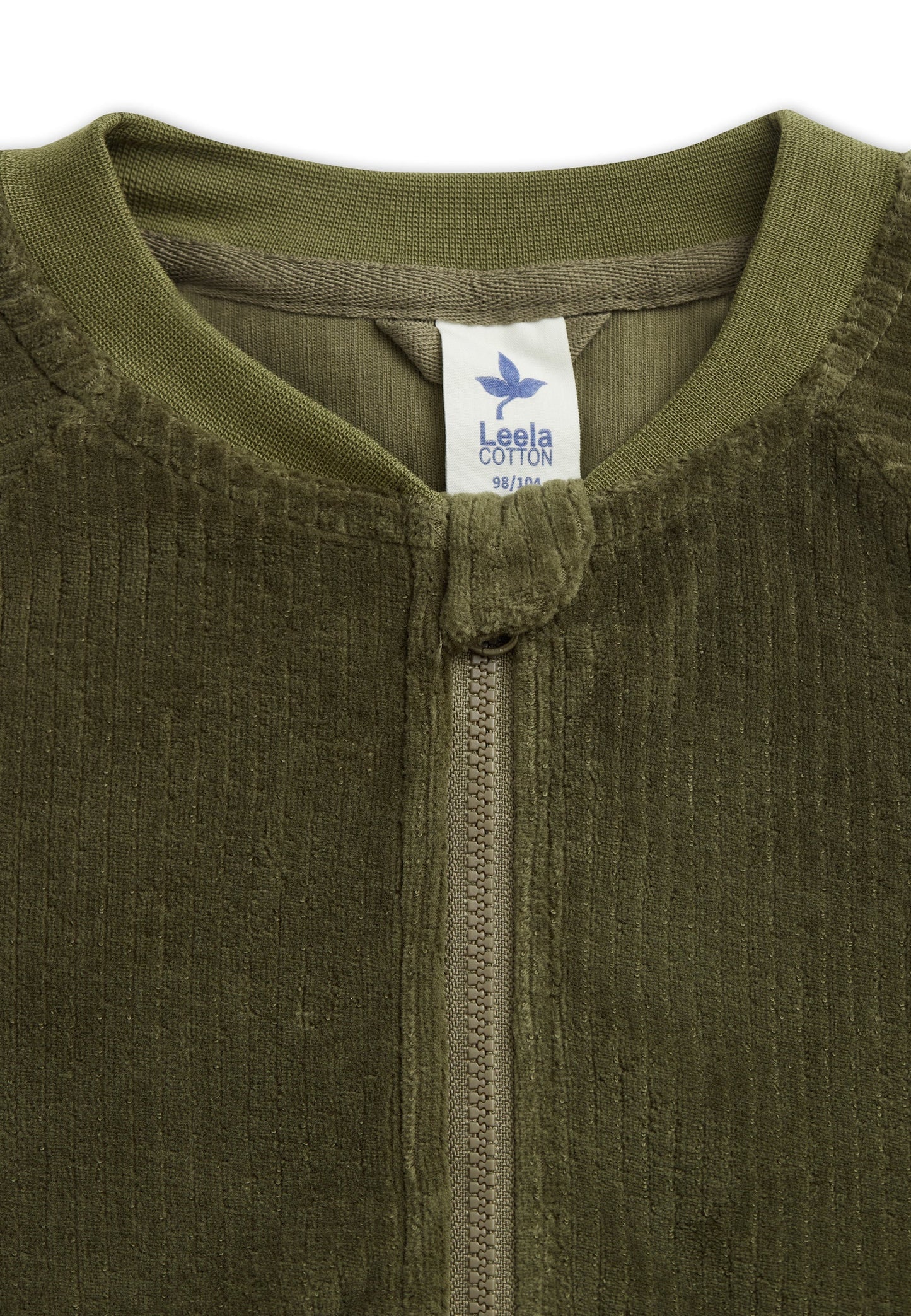 2696 OL | Cord Baseballjacke - Oliv