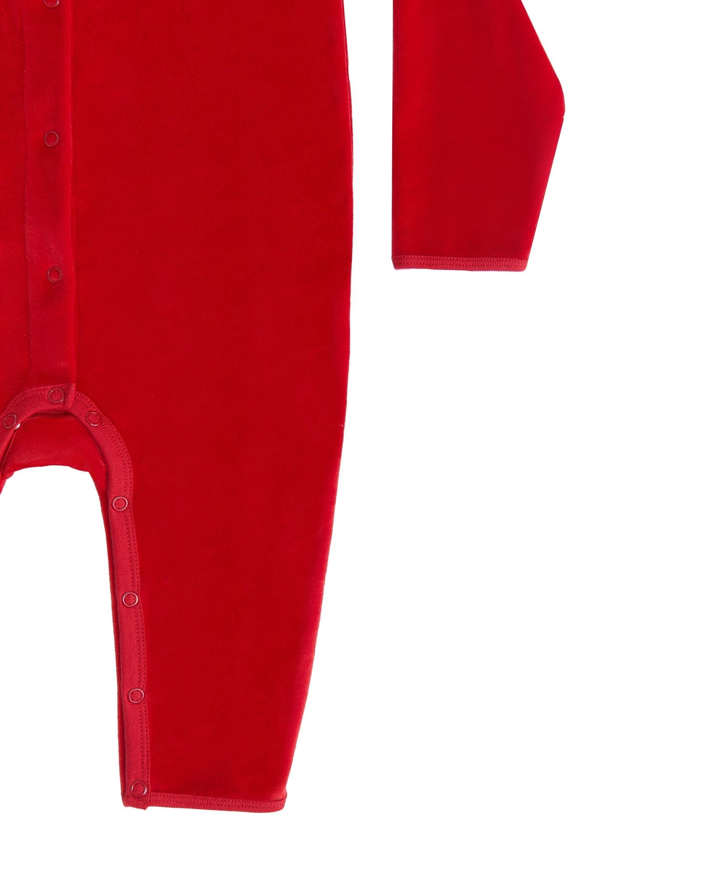 2730 ZR | Baby Langärmeliger Strampler - Ziegelrot