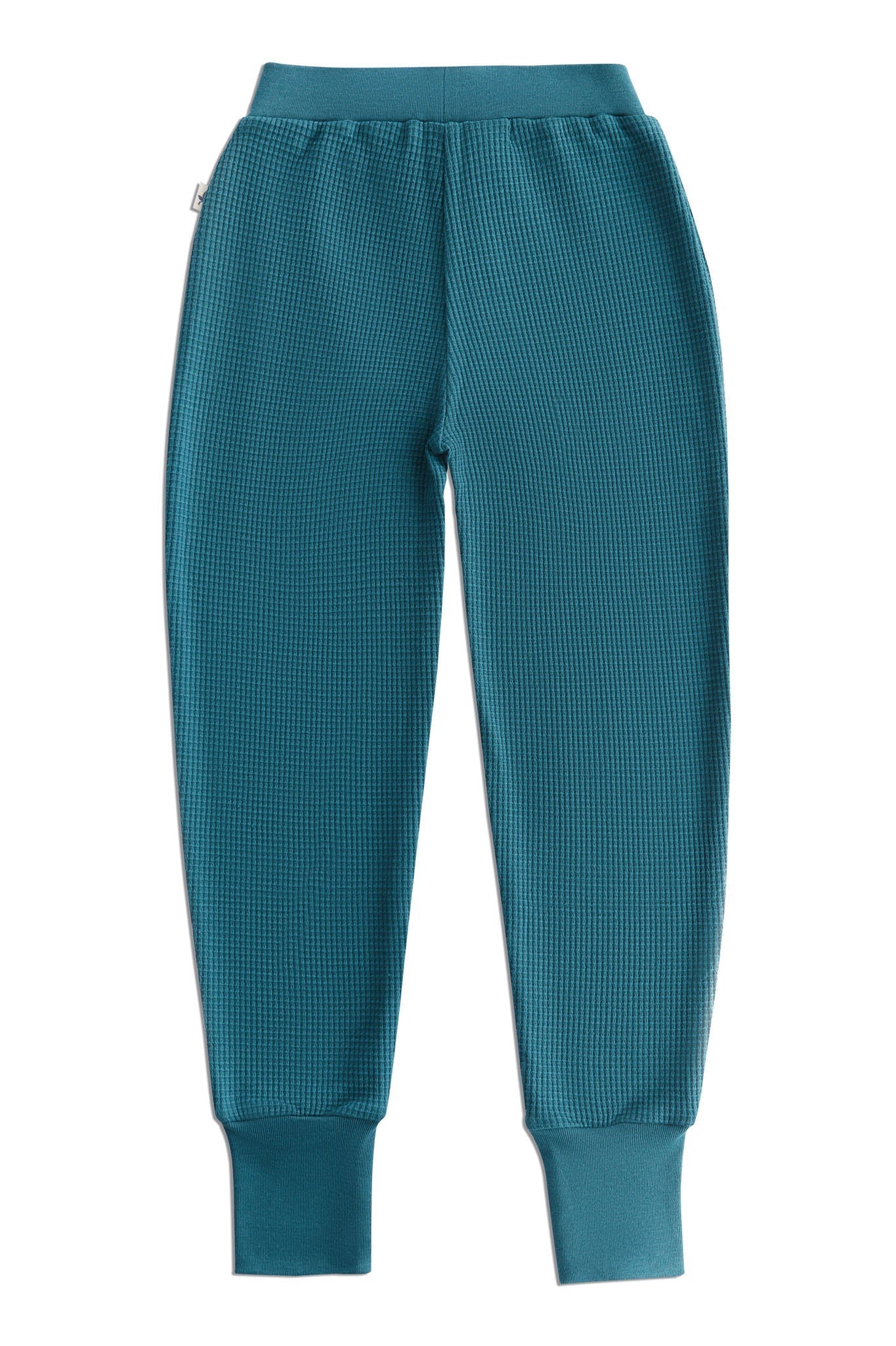 2879 TN | Waffel Strick Kinderhose - Tanne