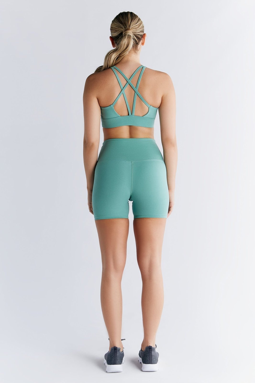 T1202-30 | Damen Yoga Top recycelt - Malachite Green