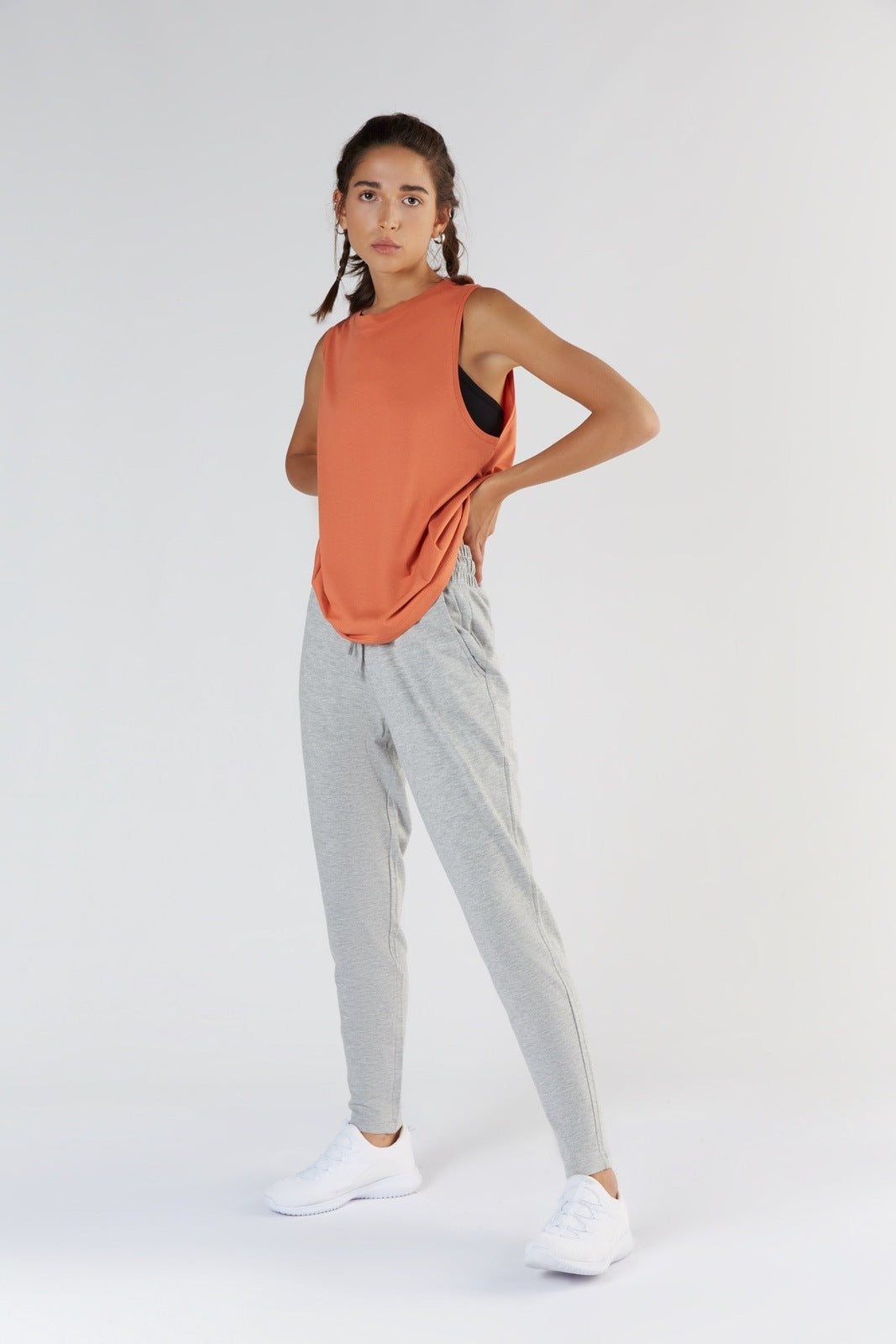 T1211-14 | TENCEL™ Active Damen Top hochgeschlossen - Soap Nut