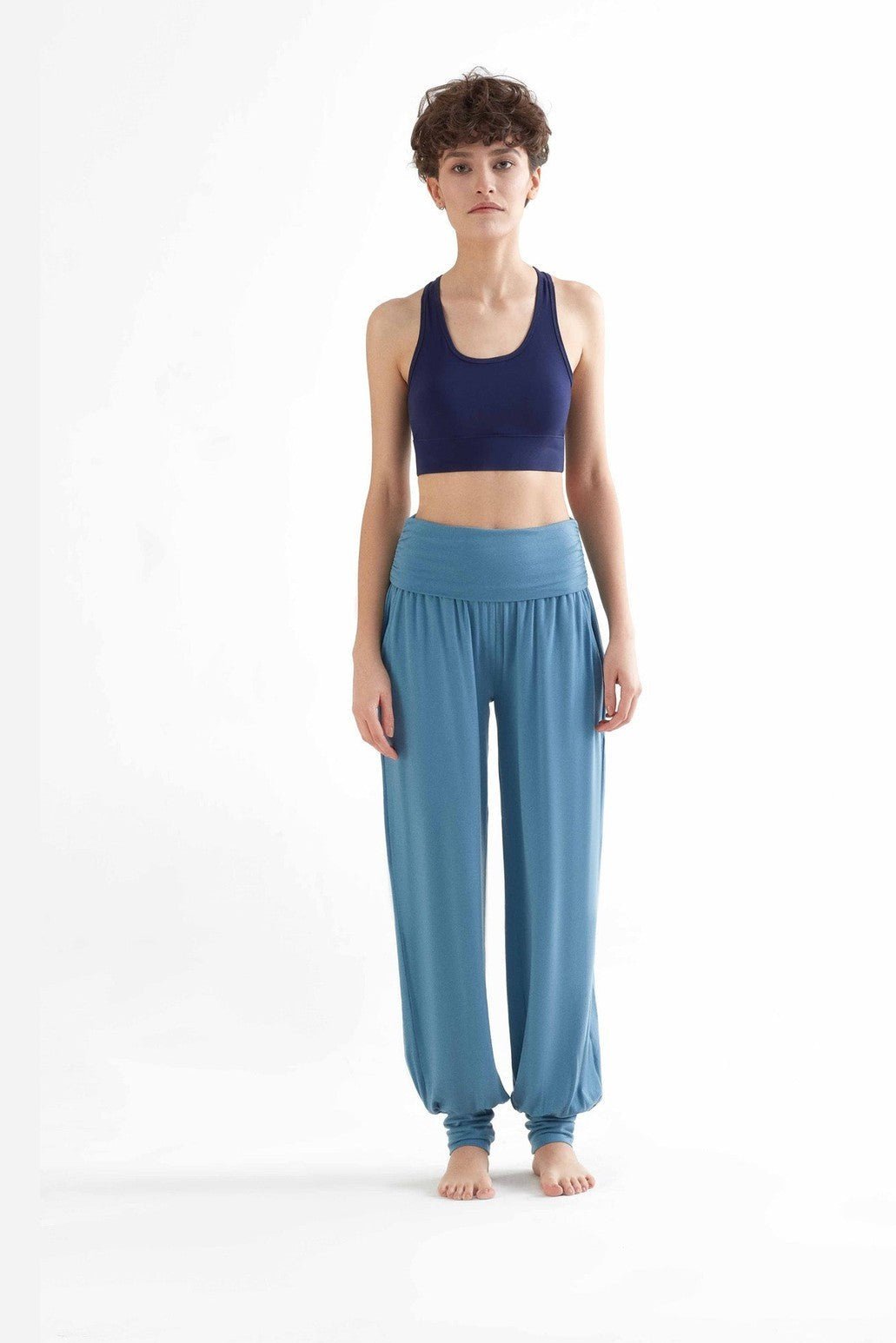 T1320-11 | TENCEL™ Intimate Damen Yoga Hose - Atlantic Blue