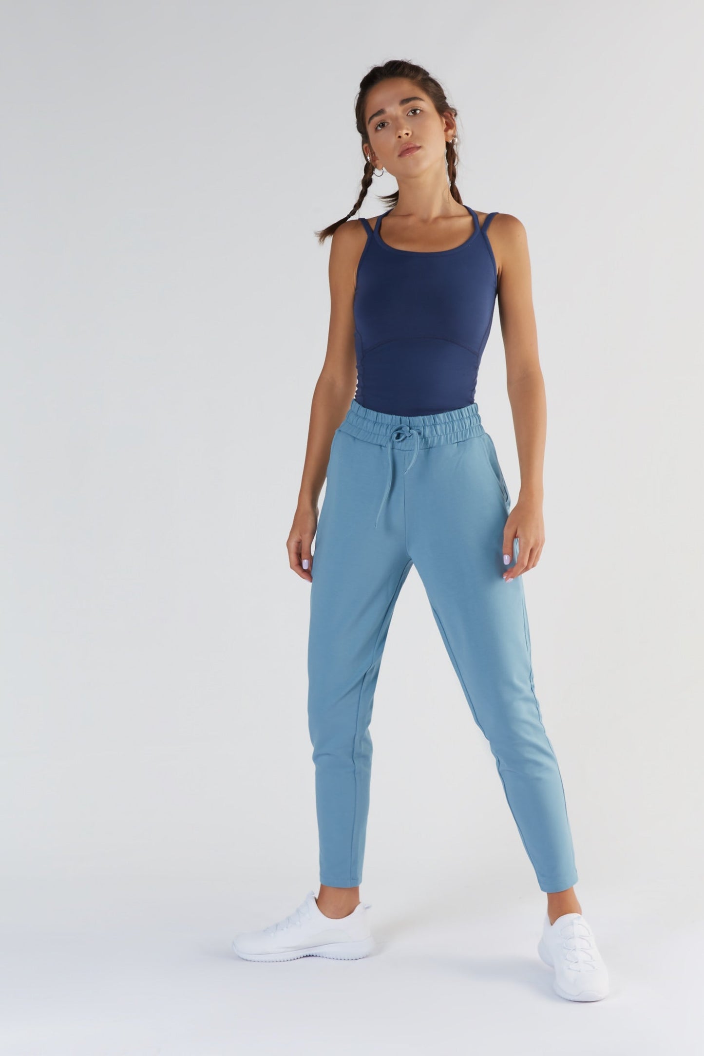 T1351-11 | TENCEL™ Active Damen Jogging Hose - Atlantic Blue