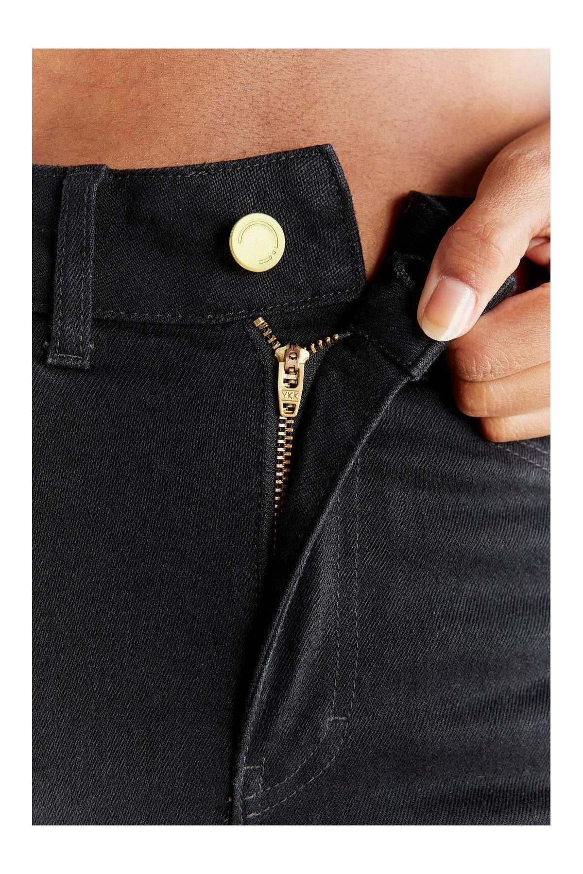 WQ1010-104 | Damen Straight Fit - Coal Black