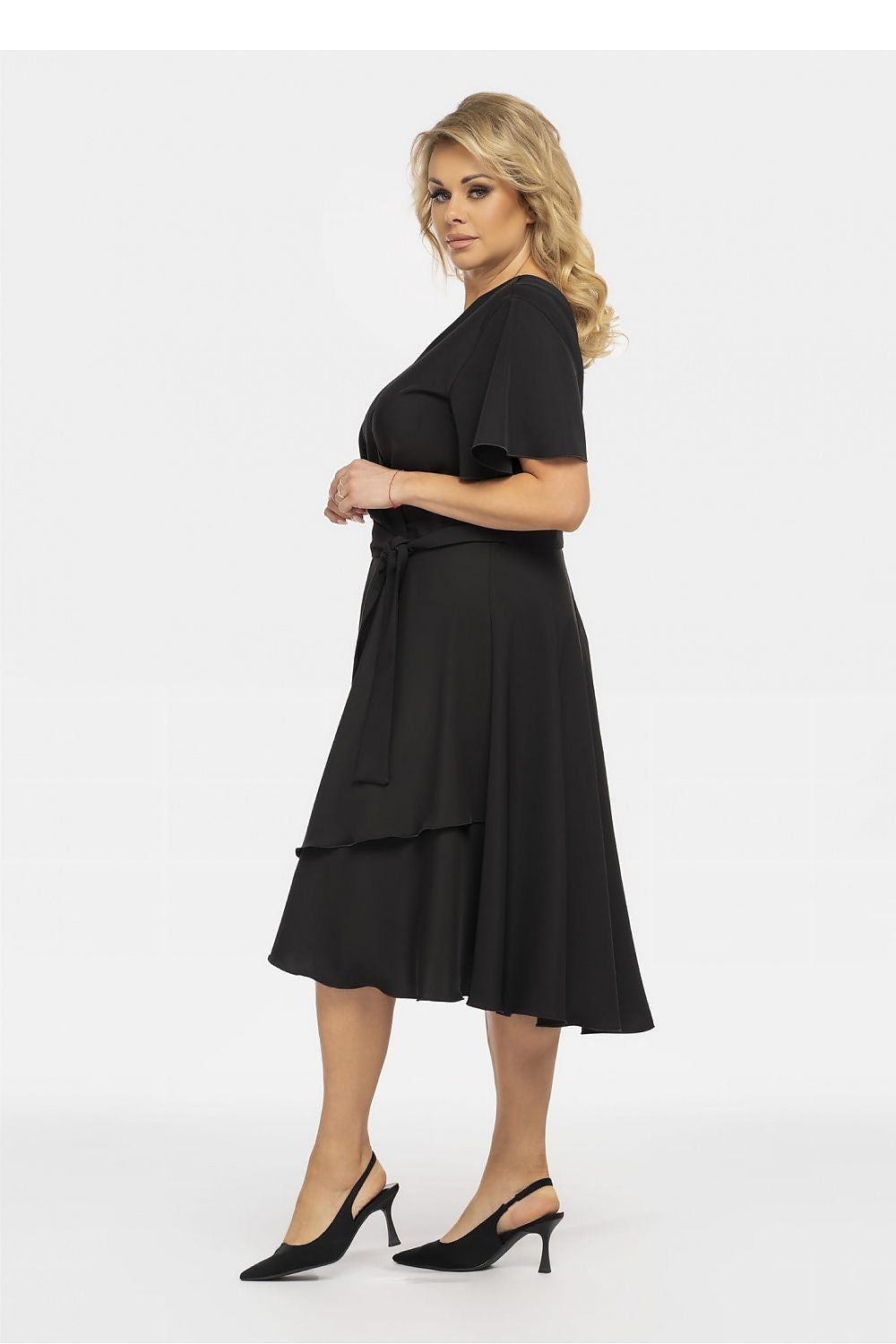 Plus size dress model 190951 Karko