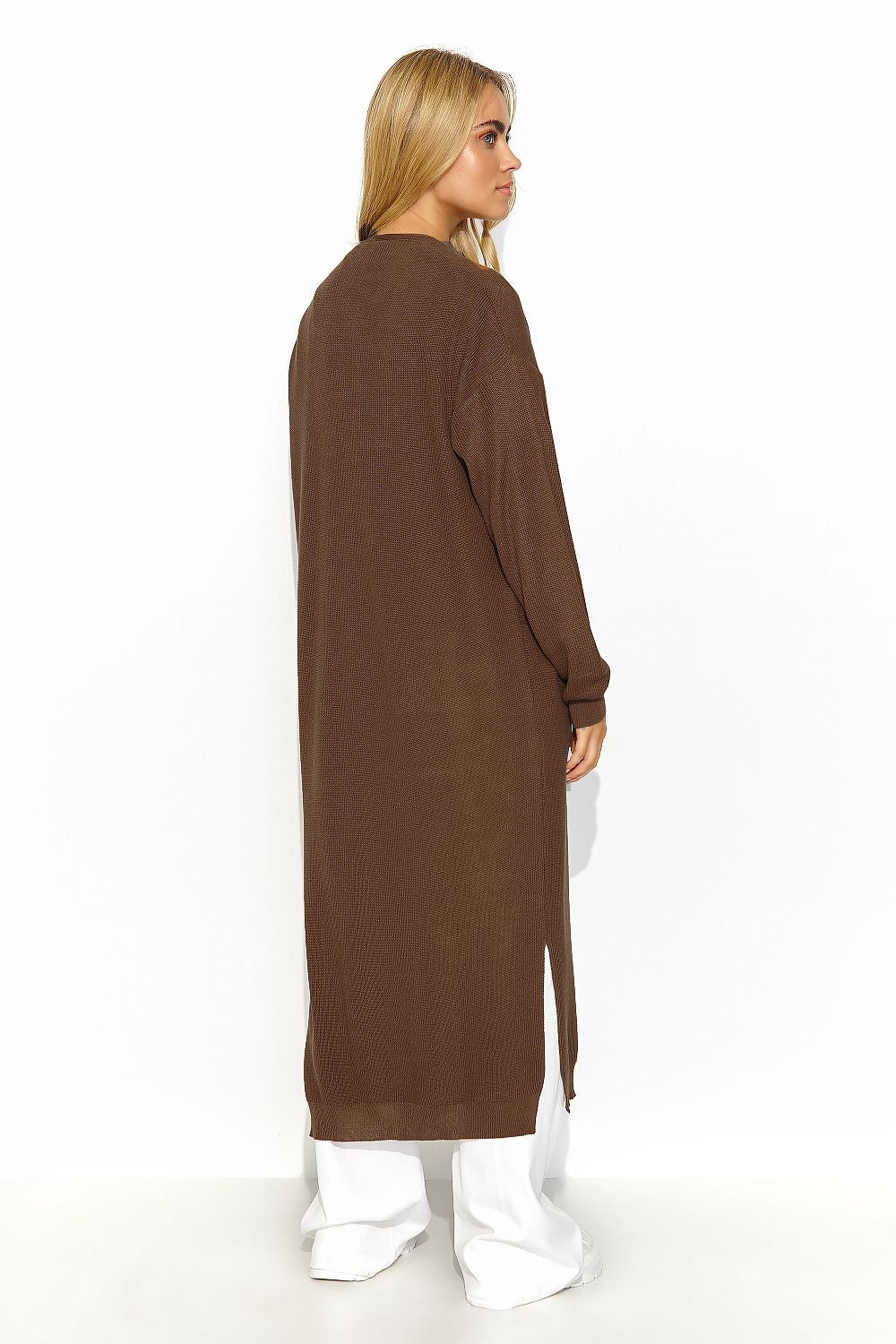 Cardigan model 192456 Makadamia