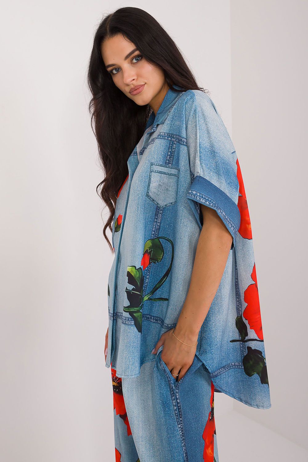 Short sleeve shirt model 198387 Italy Moda