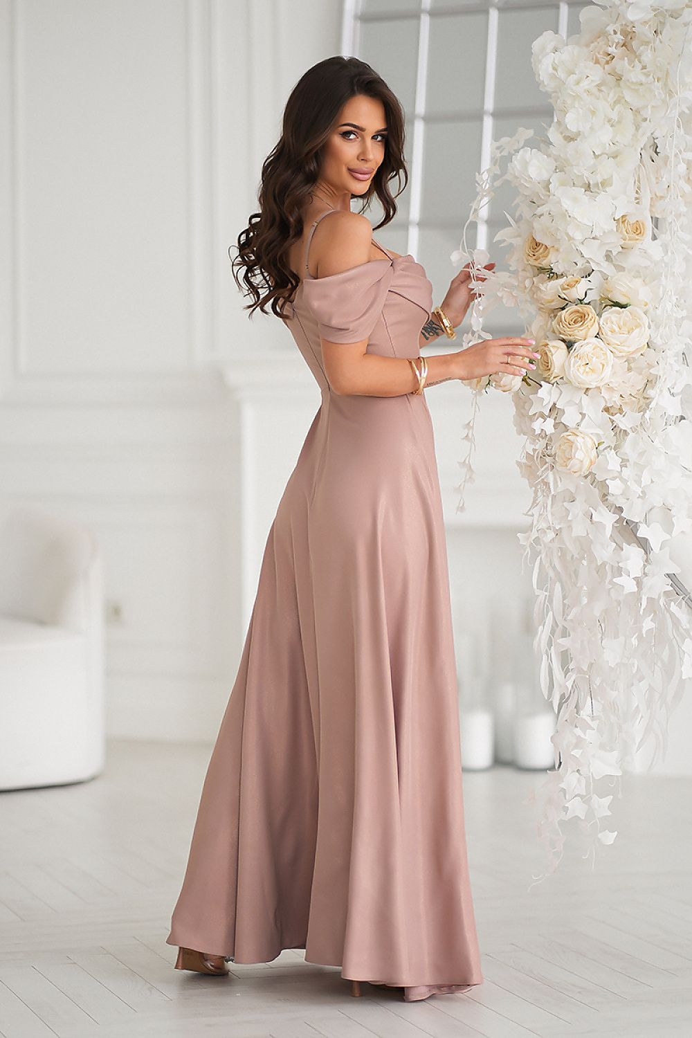 Long dress model 208194 Bicotone