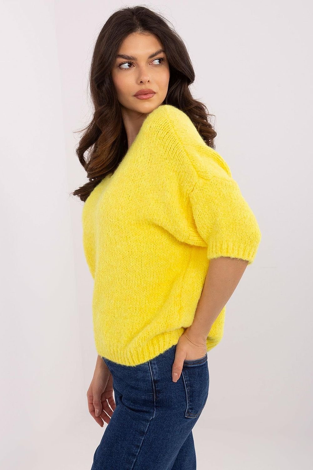 Short sleeve sweater model 208520 Italy Moda