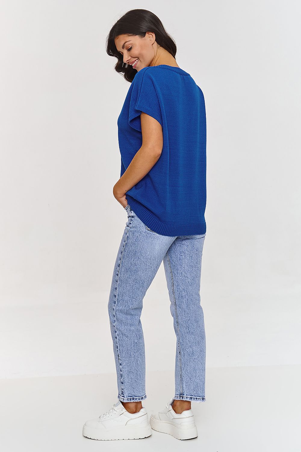 Gilet model 209736 Makadamia