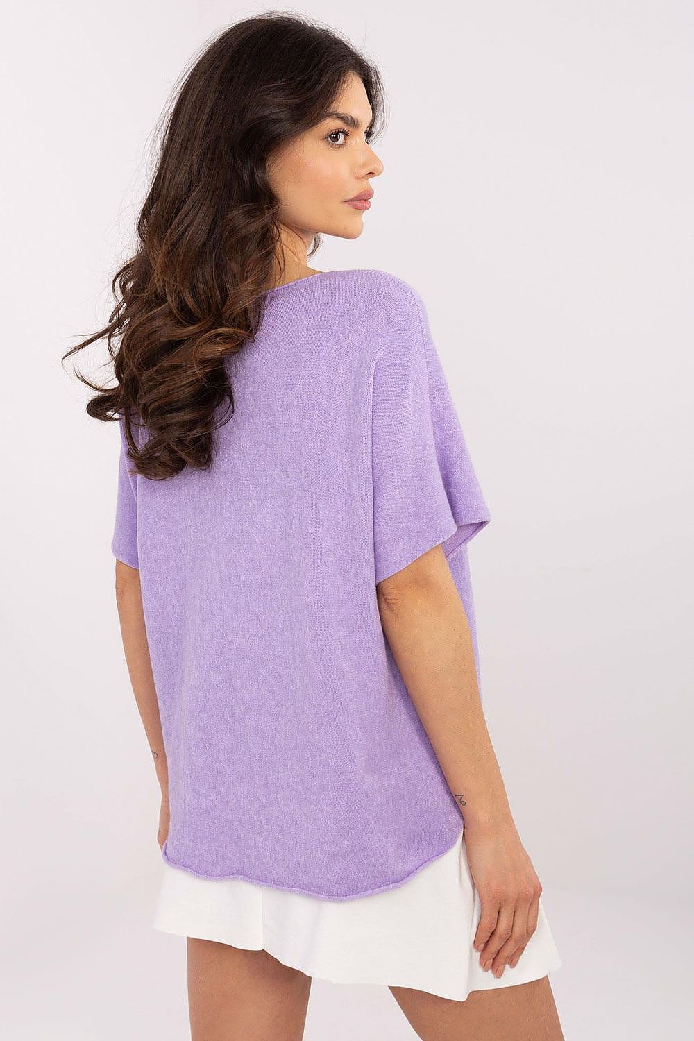 Short sleeve sweater model 209985 Italy Moda