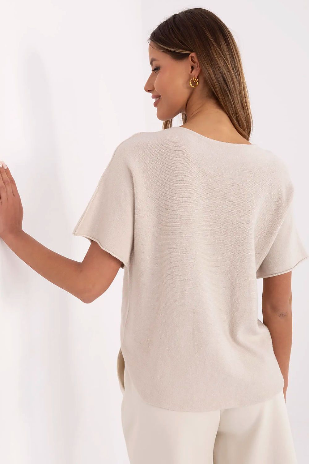 Short sleeve sweater model 209989 Italy Moda