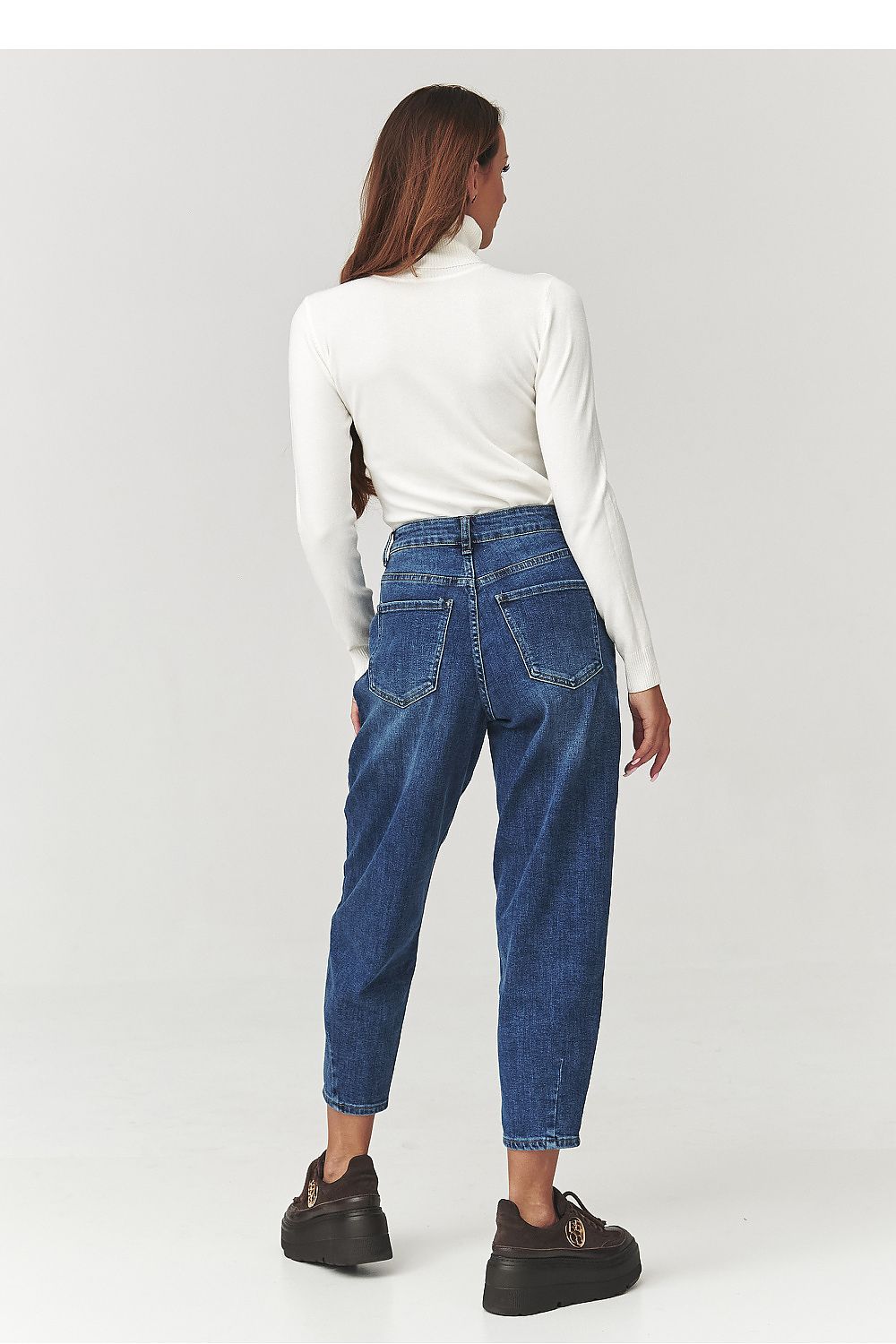 Turtleneck model 219741 Makadamia