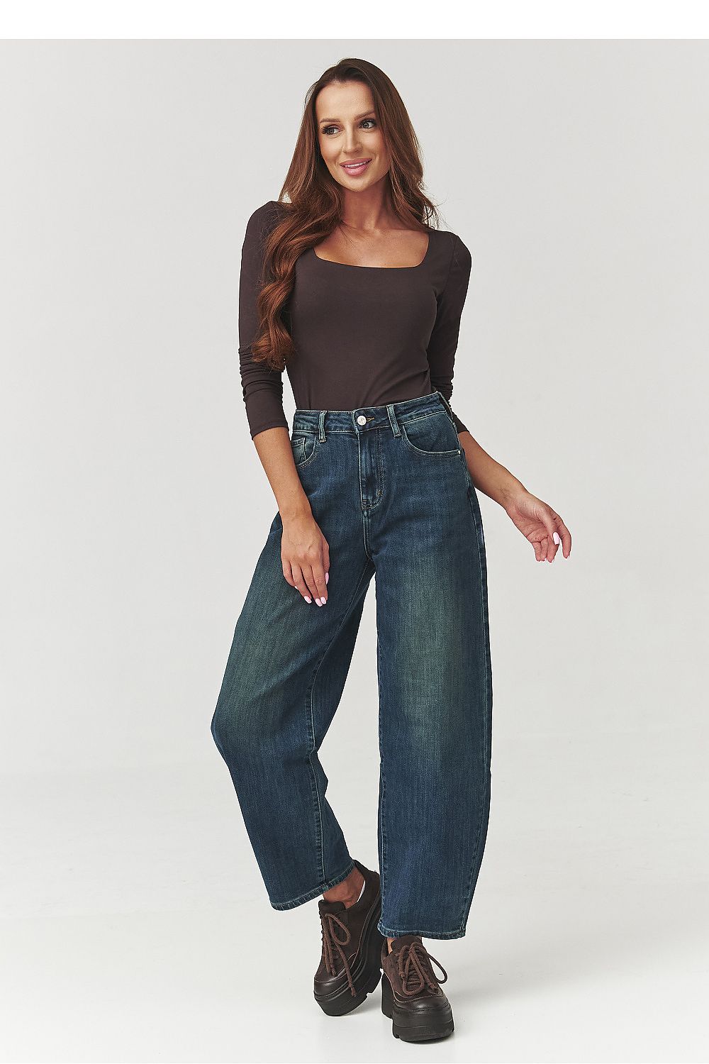Jeans model 219753 Makadamia