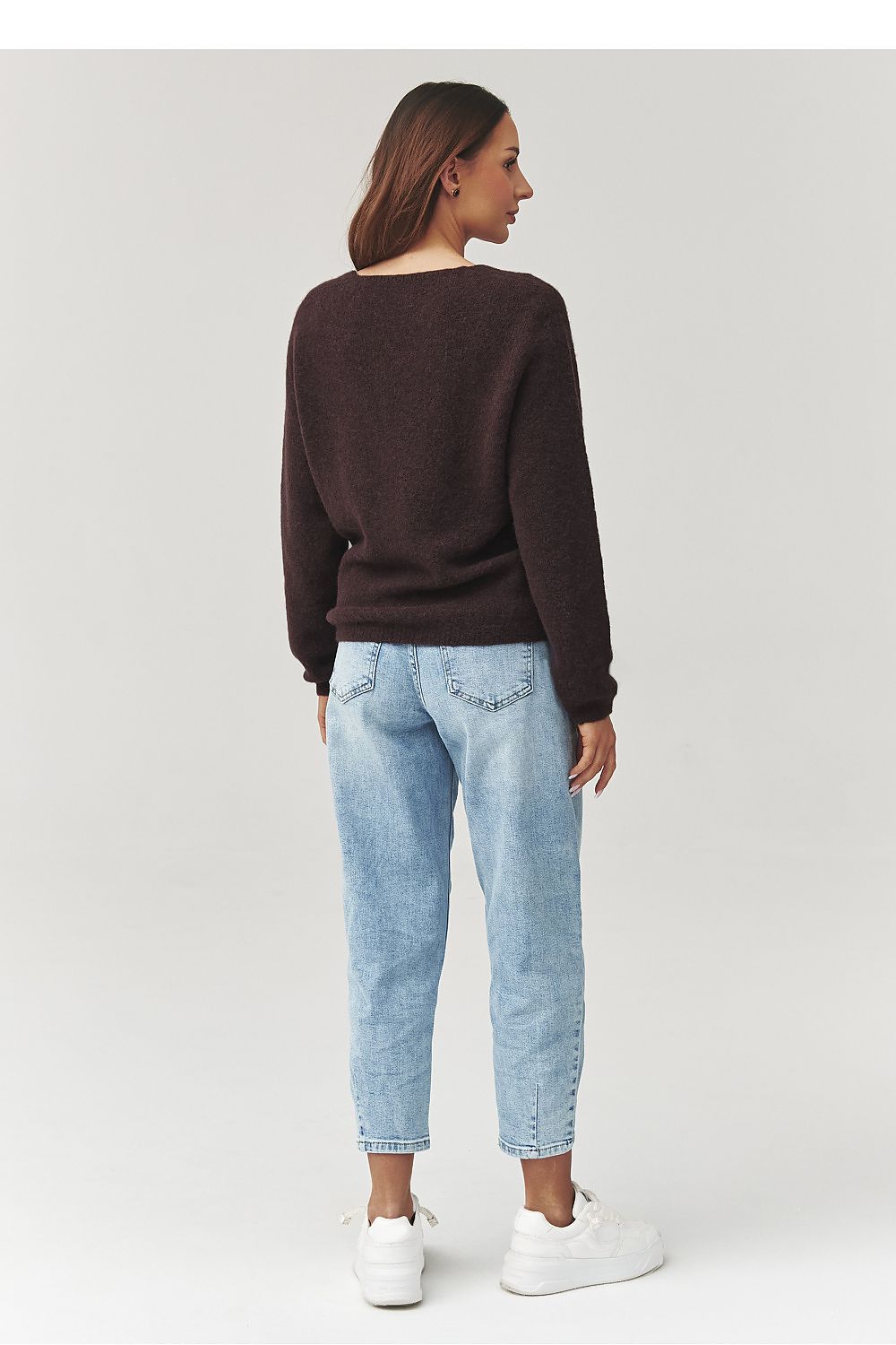 Cardigan model 223259 Makadamia