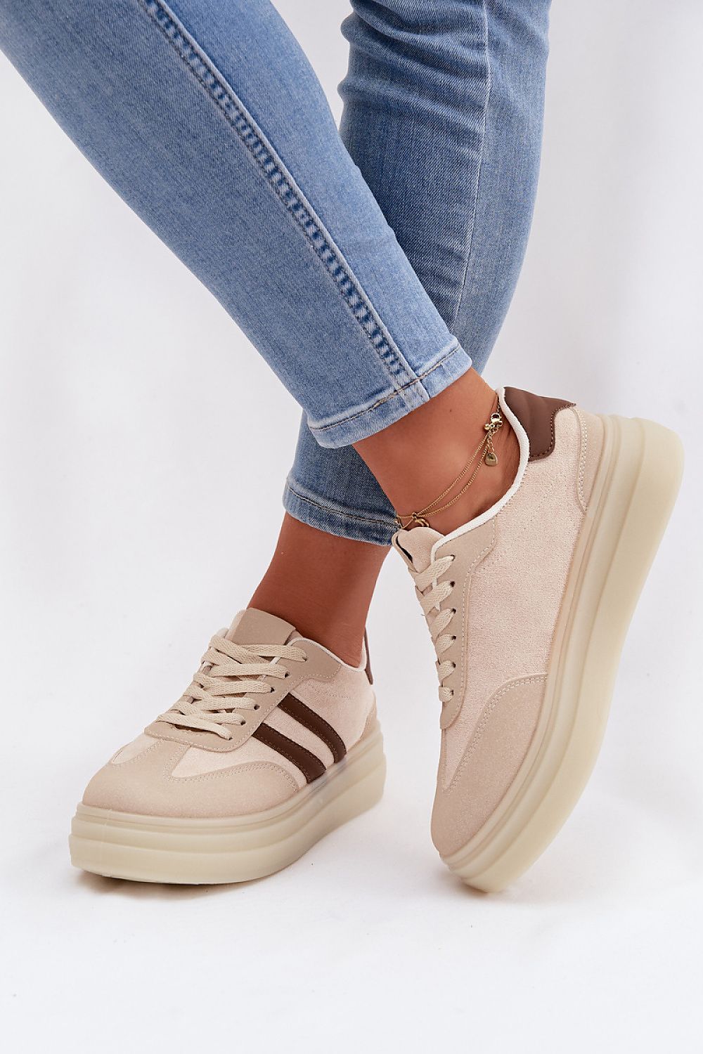 Platform sneakers model 224408 Step in style