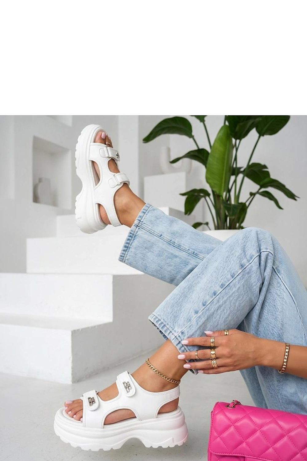 Platform sandals model 228195 Solea