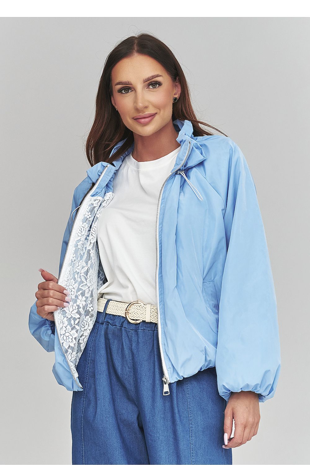 Jacket model 228273 Makadamia